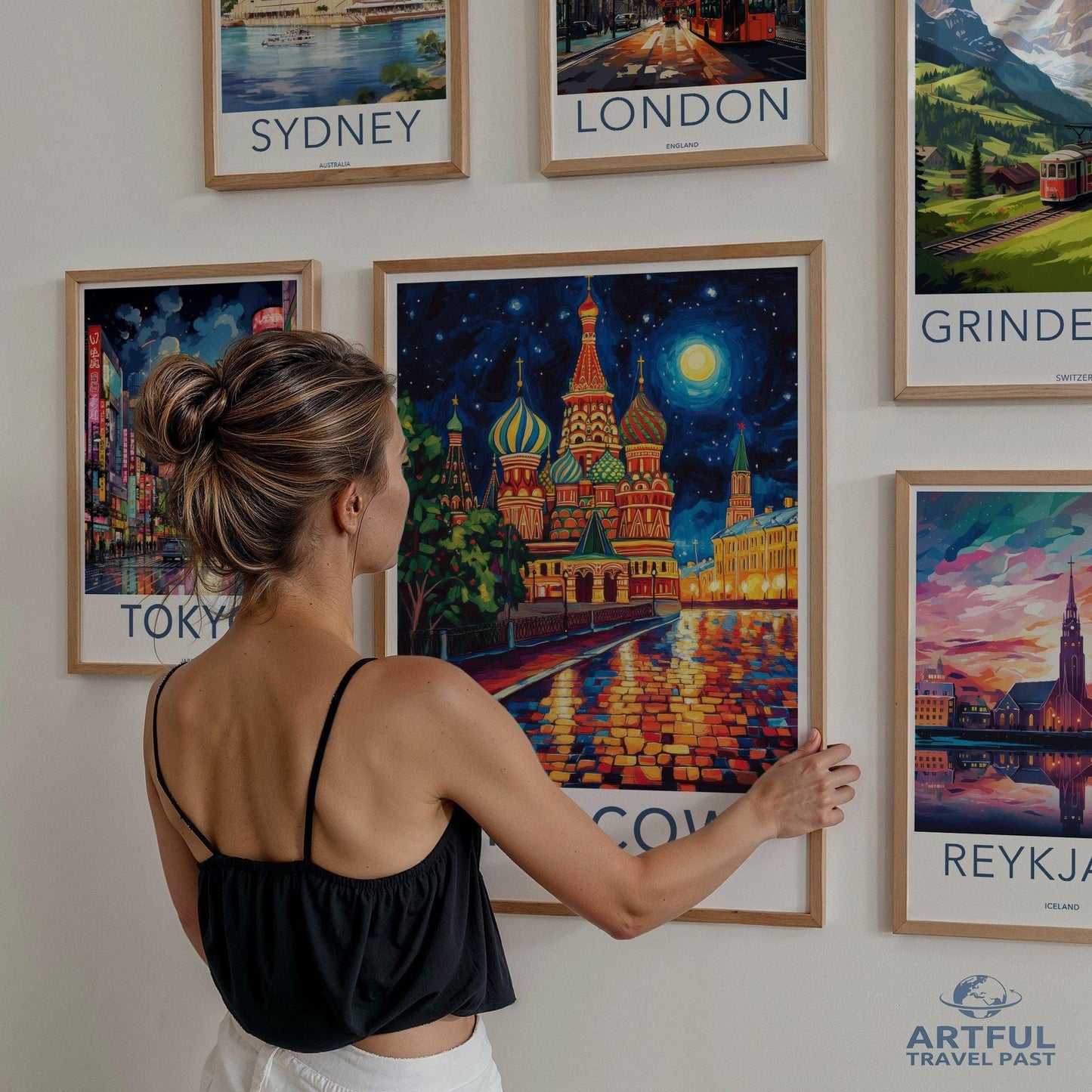 Moscow Poster - Russia Wall Art