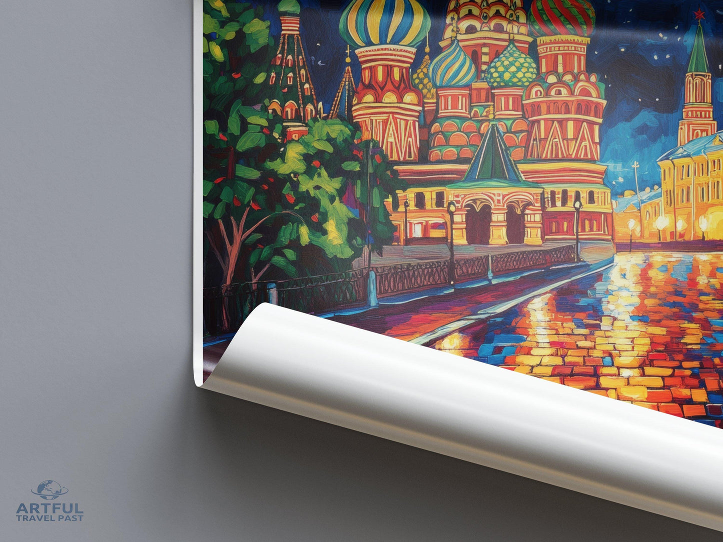 Moscow Poster - Russia Wall Art