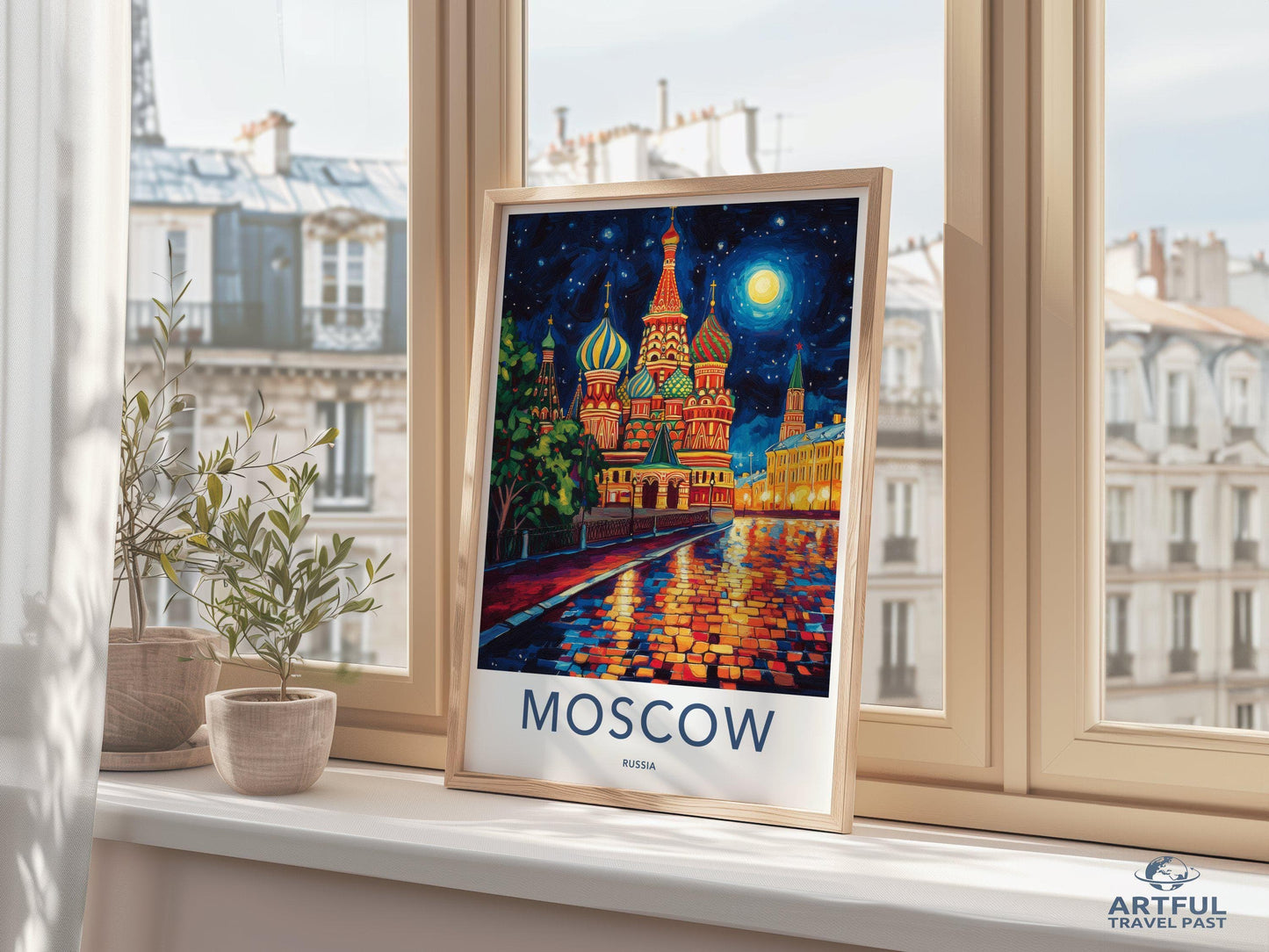 Moscow Poster - Russia Wall Art