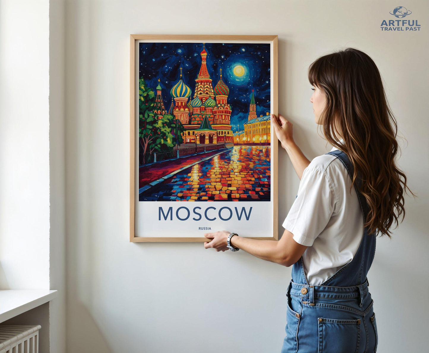 Moscow Poster - Russia Wall Art