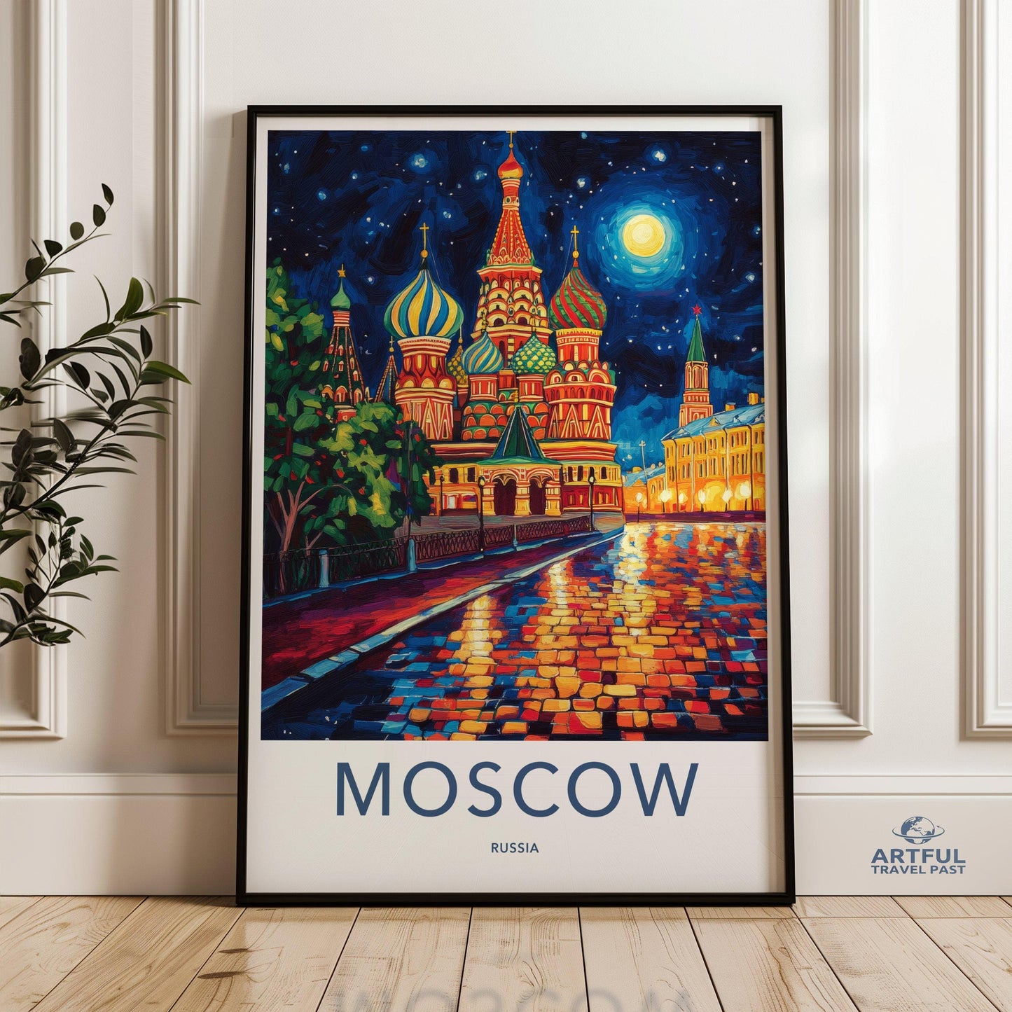 Moscow Poster - Russia Wall Art