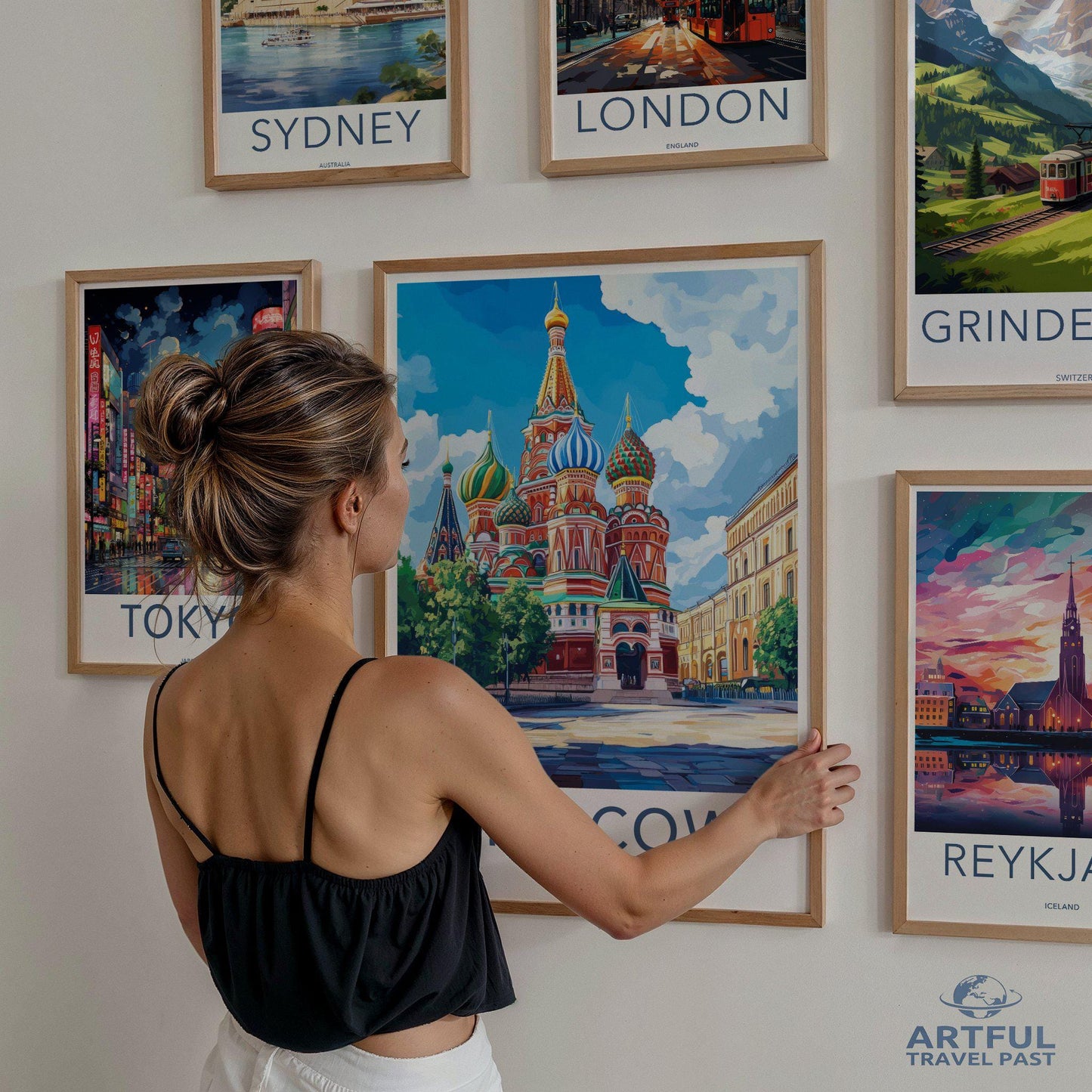 Moscow Poster - Russia Wall Art