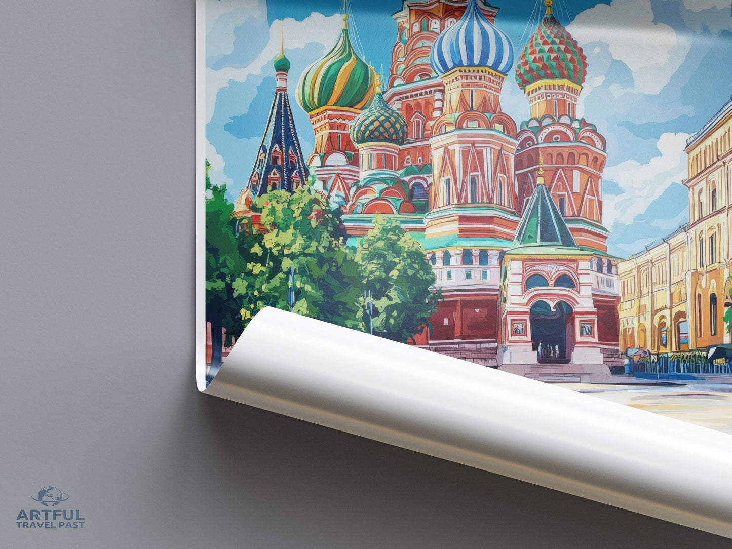Moscow Poster - Russia Wall Art