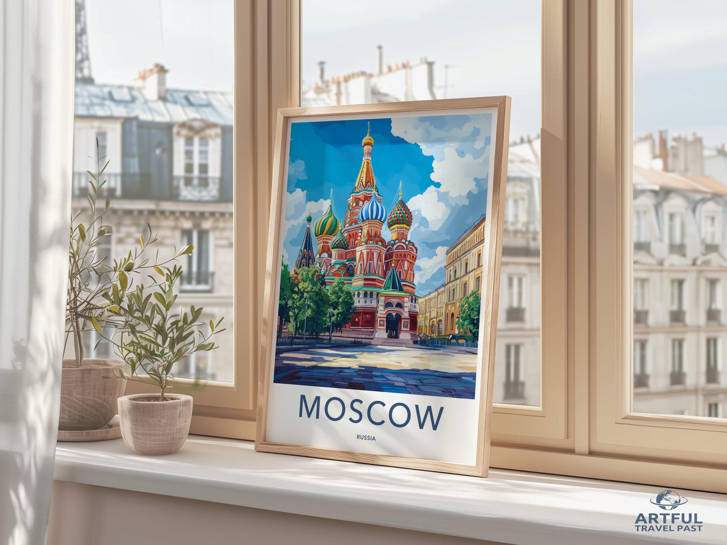 Moscow Poster - Russia Wall Art