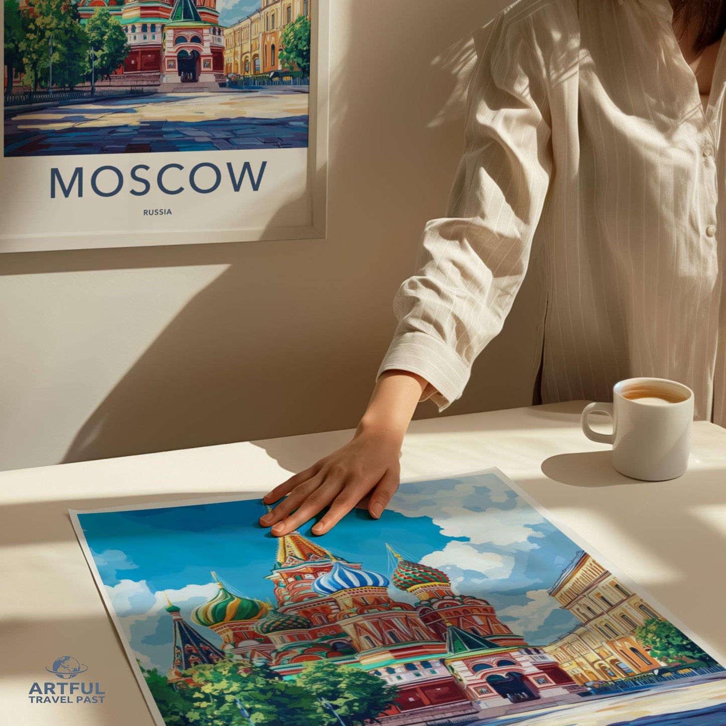 Moscow Poster - Russia Wall Art