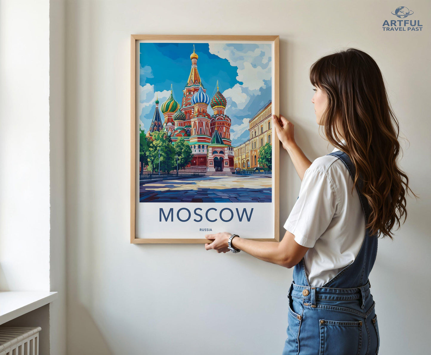 Moscow Poster - Russia Wall Art