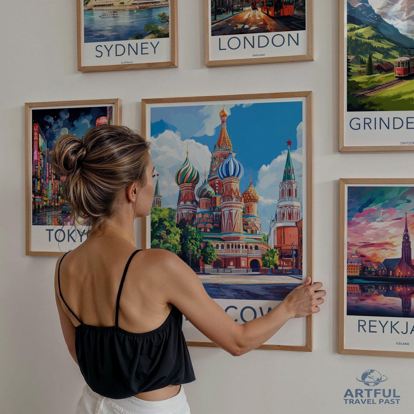 Moscow Poster - Russia Wall Art