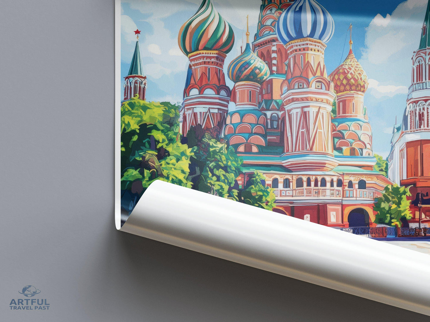Moscow Poster - Russia Wall Art
