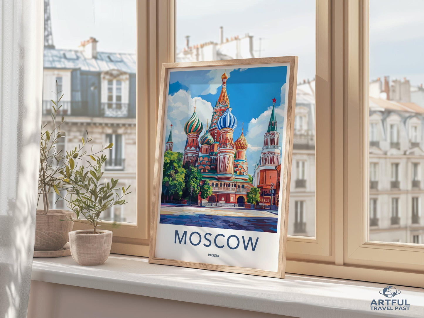 Moscow Poster - Russia Wall Art