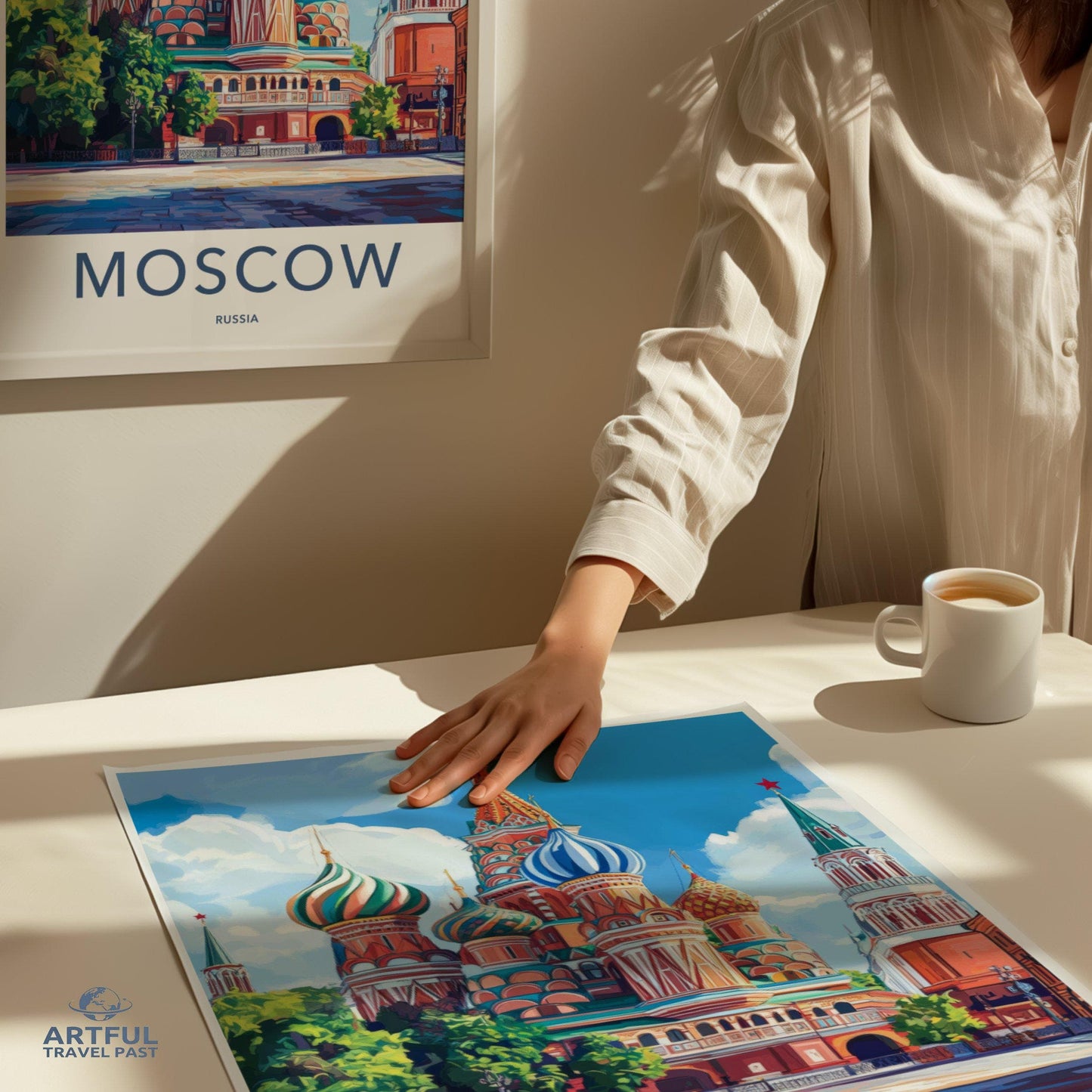 Moscow Poster - Russia Wall Art