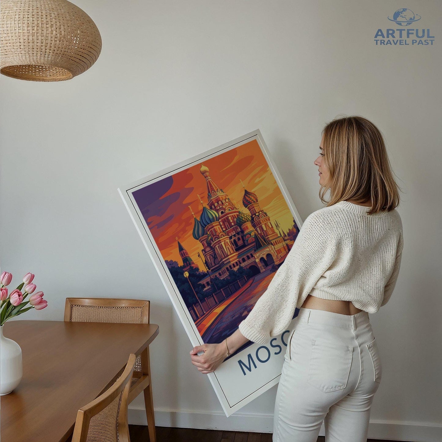 Moscow Poster | Russia Wall Art | Eastern Europe