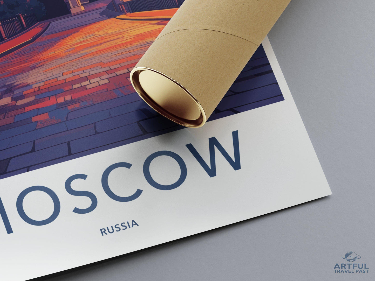 Moscow Poster | Russia Wall Art | Eastern Europe