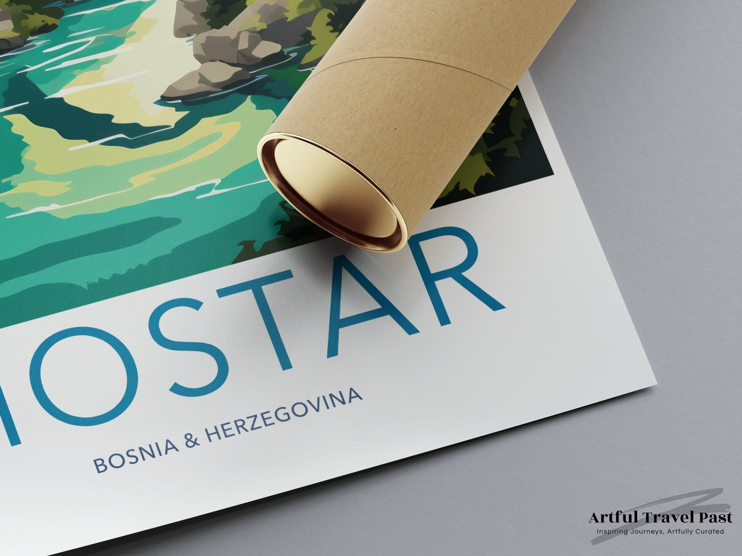 Mostar Poster - Bosnia and Herzegovina