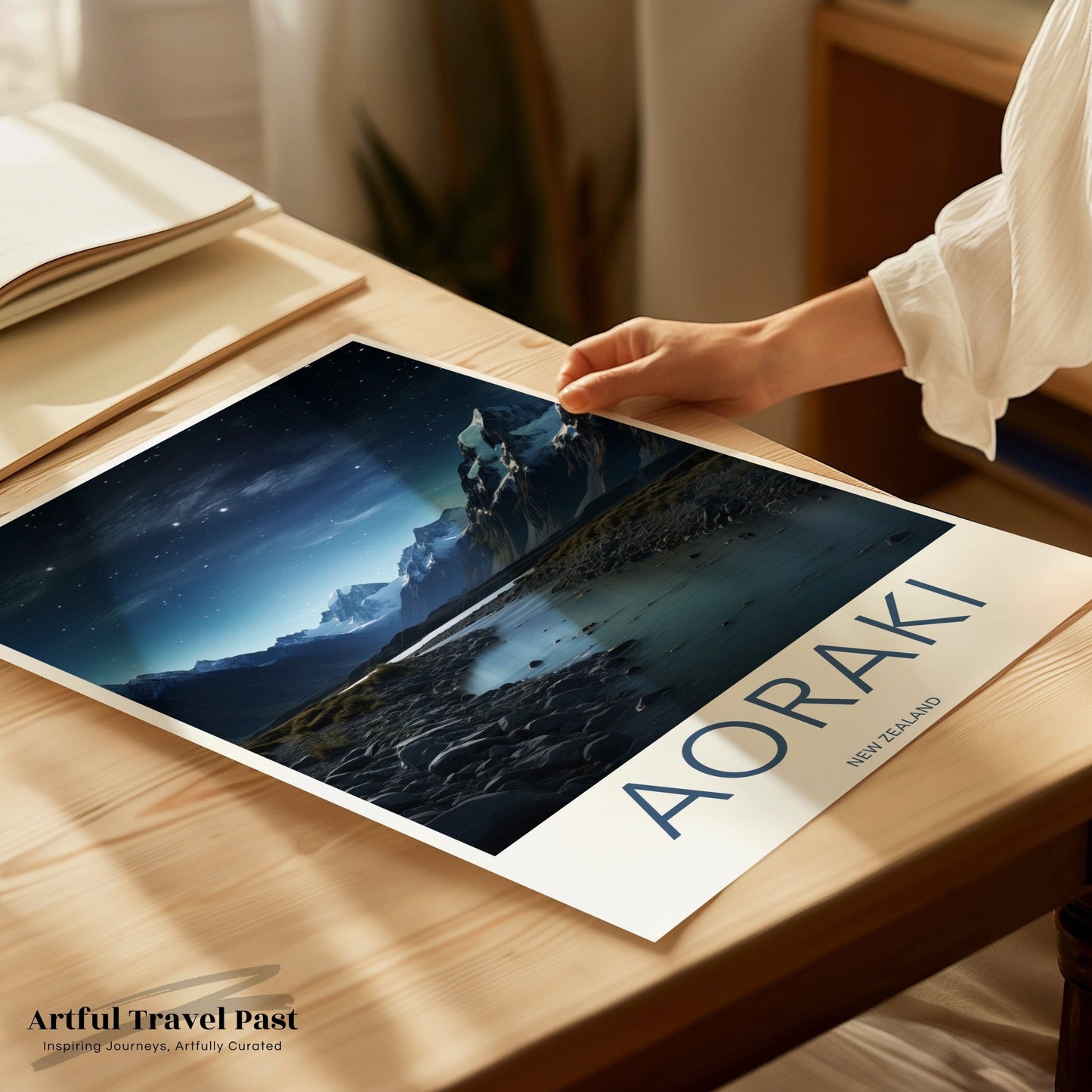 Mount Aoraki Poster - New Zealand Wall Art
