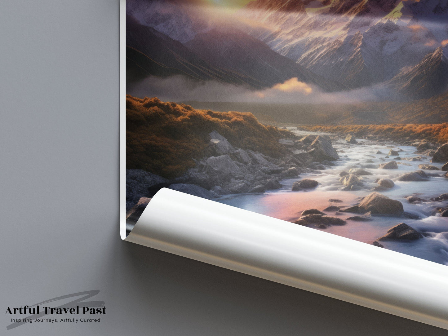 Mount Cook Poster - New Zealand Wall Art
