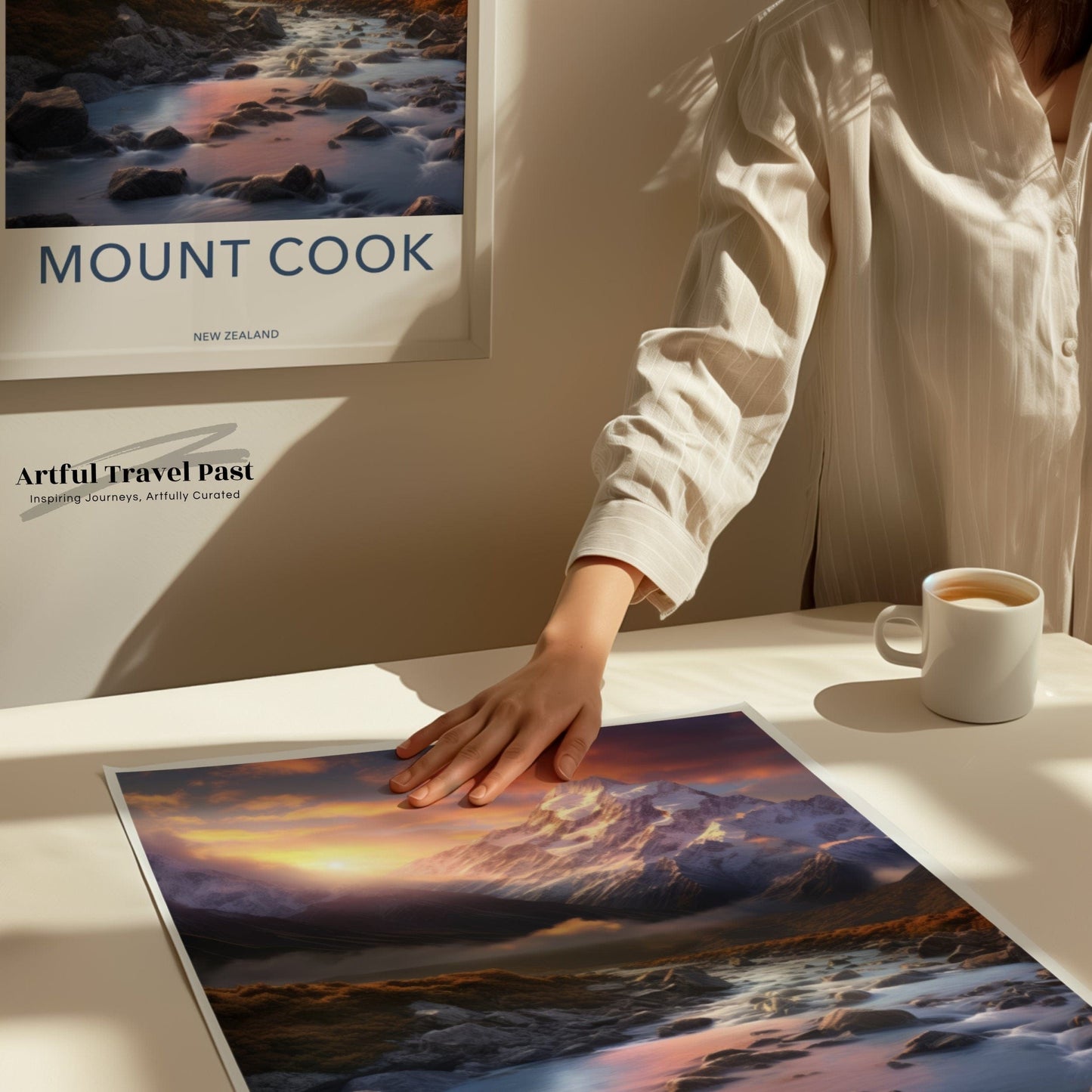Mount Cook Poster - New Zealand Wall Art