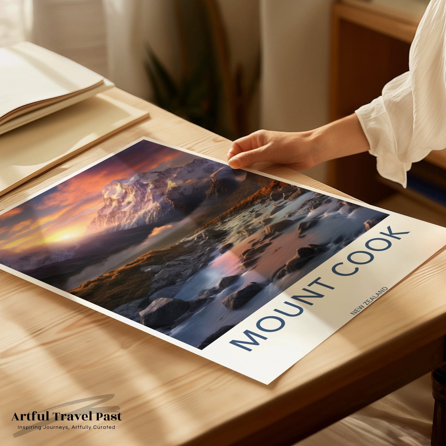 Mount Cook Poster - New Zealand Wall Art
