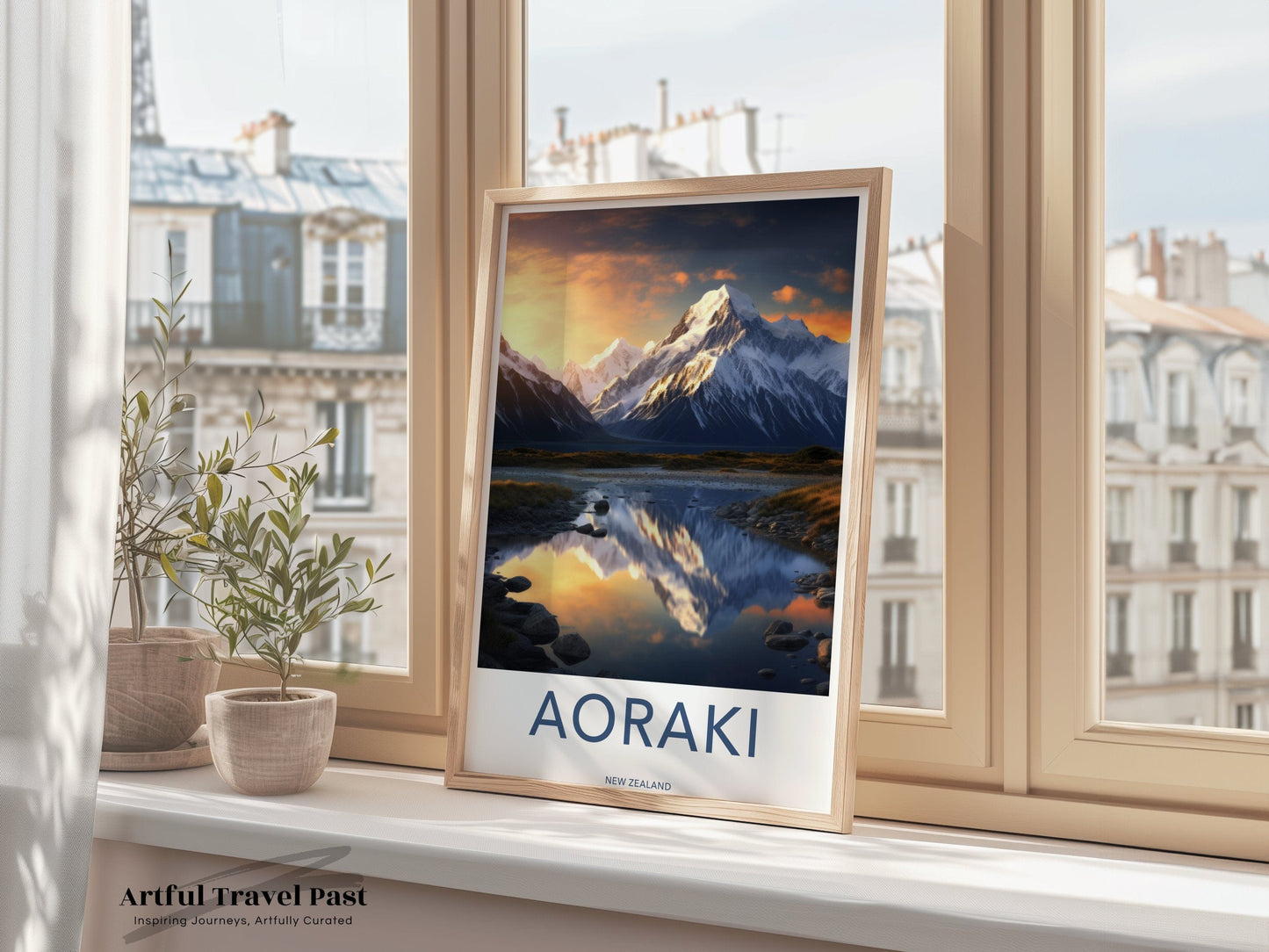 Mount Cook Poster - New Zealand Wall Art
