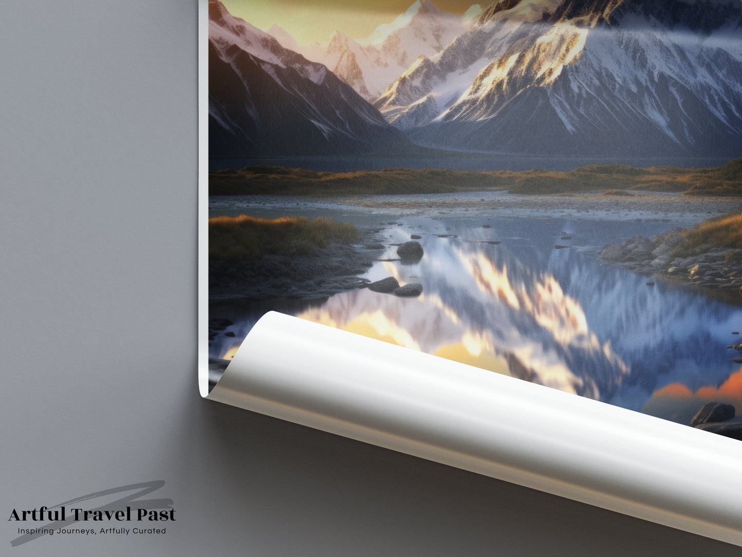 Mount Cook Poster - New Zealand Wall Art