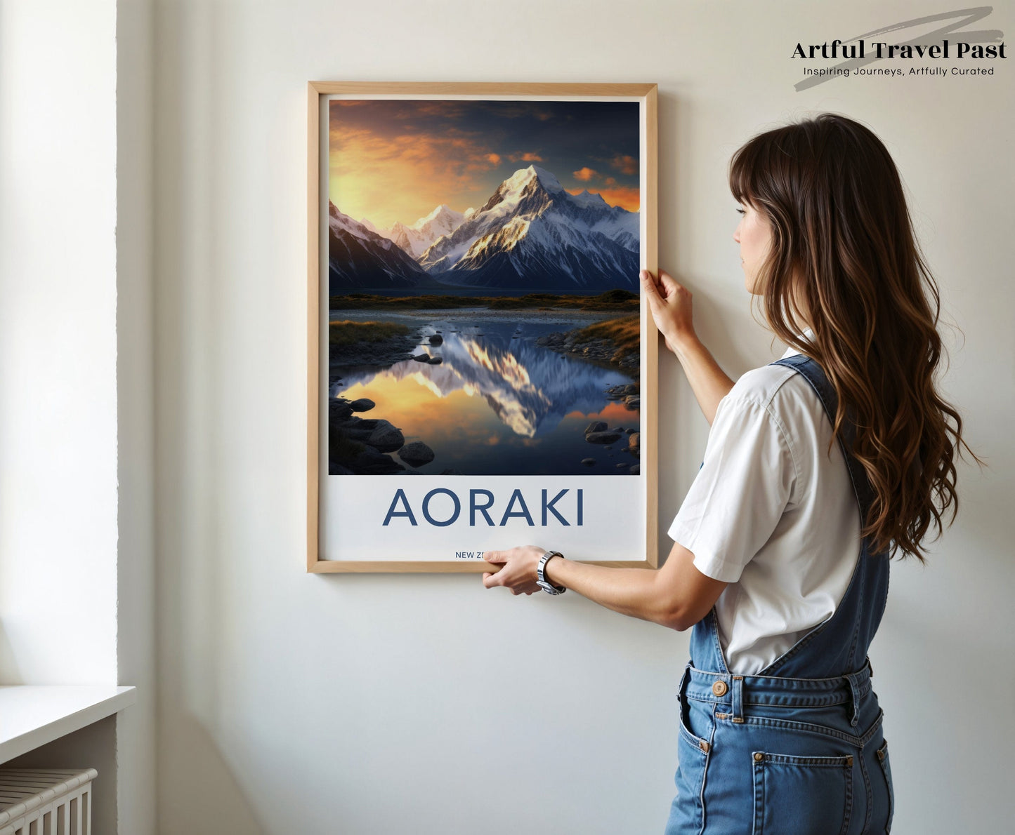 Mount Cook Poster - New Zealand Wall Art