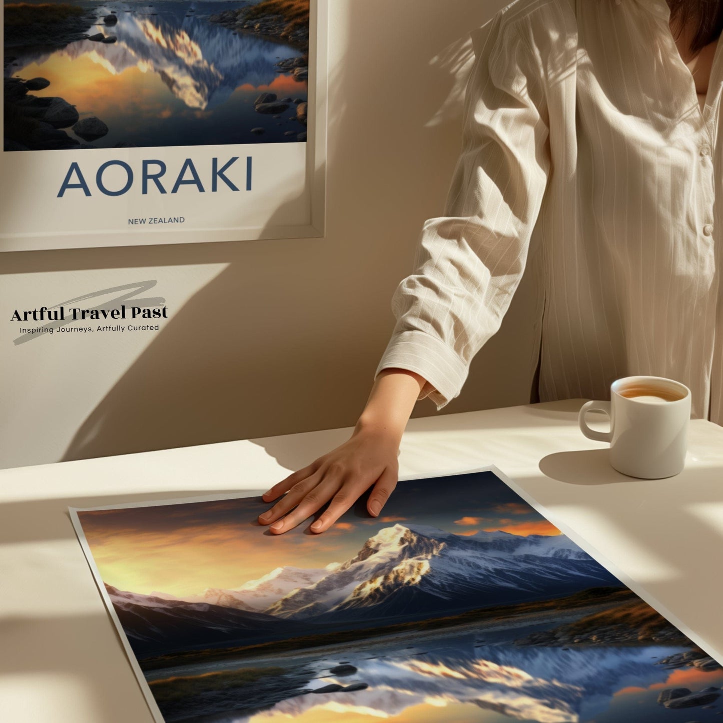 Mount Cook Poster - New Zealand Wall Art