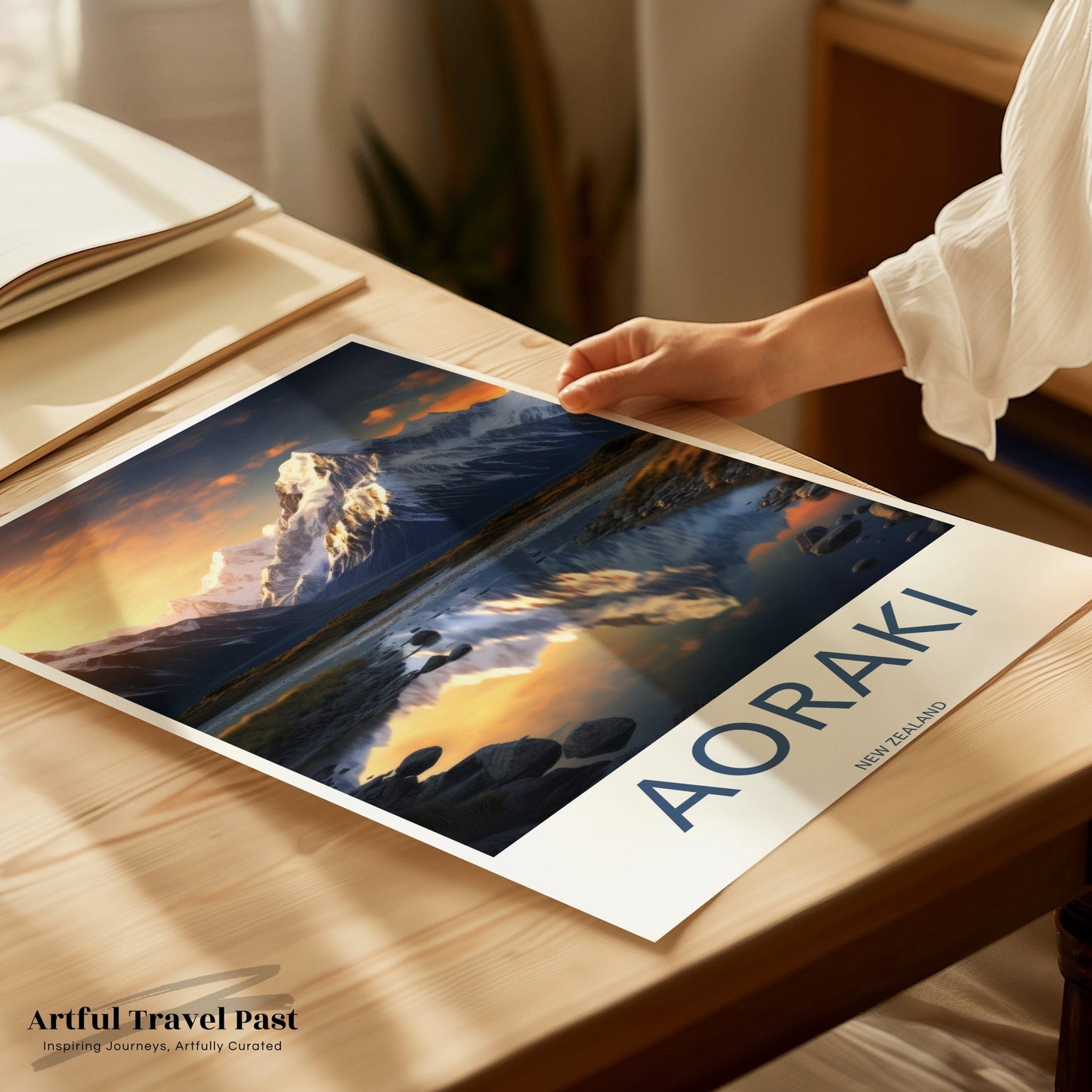 Mount Cook Poster - New Zealand Wall Art