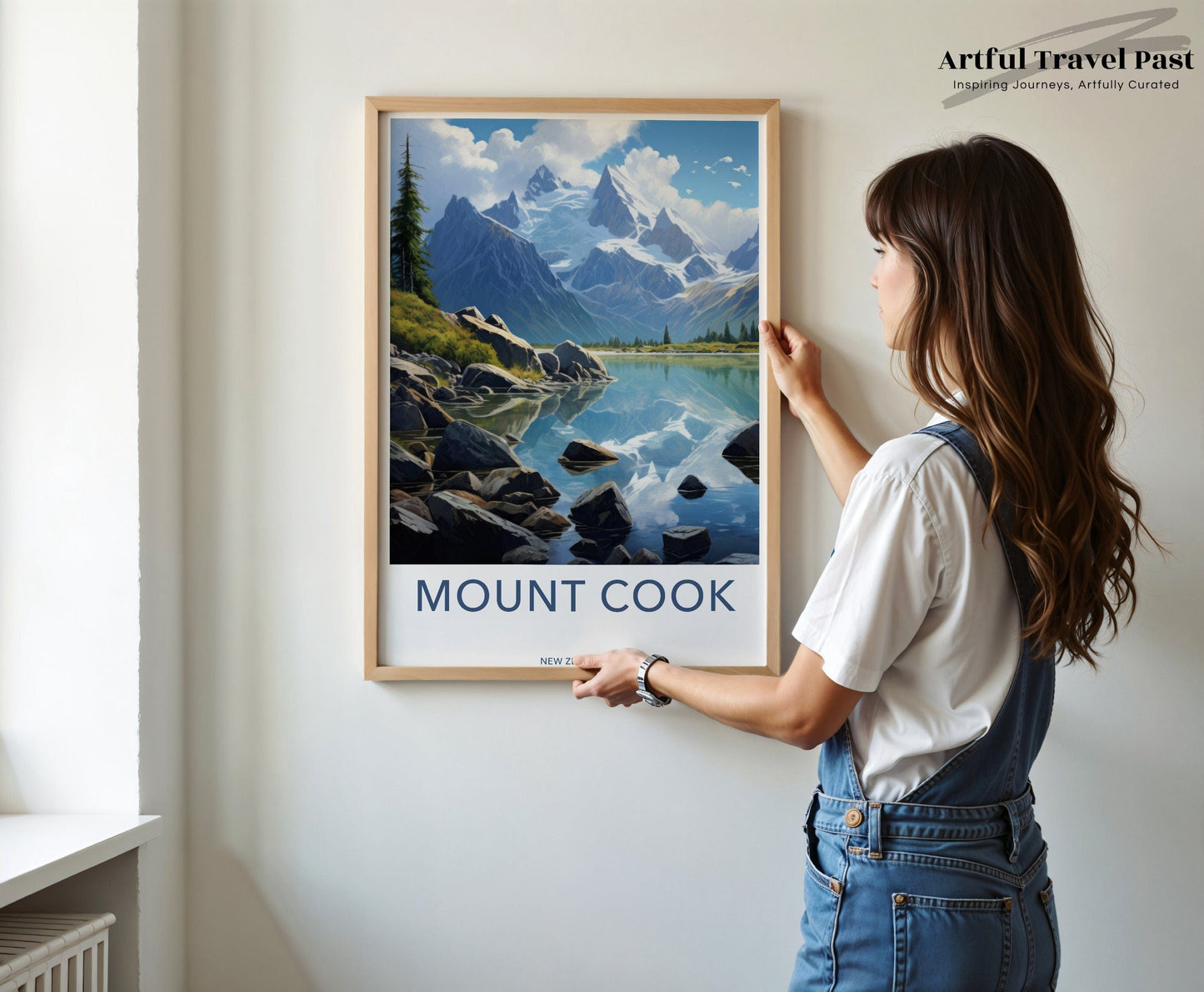 Mount Cook Poster - New Zealand Wall Art