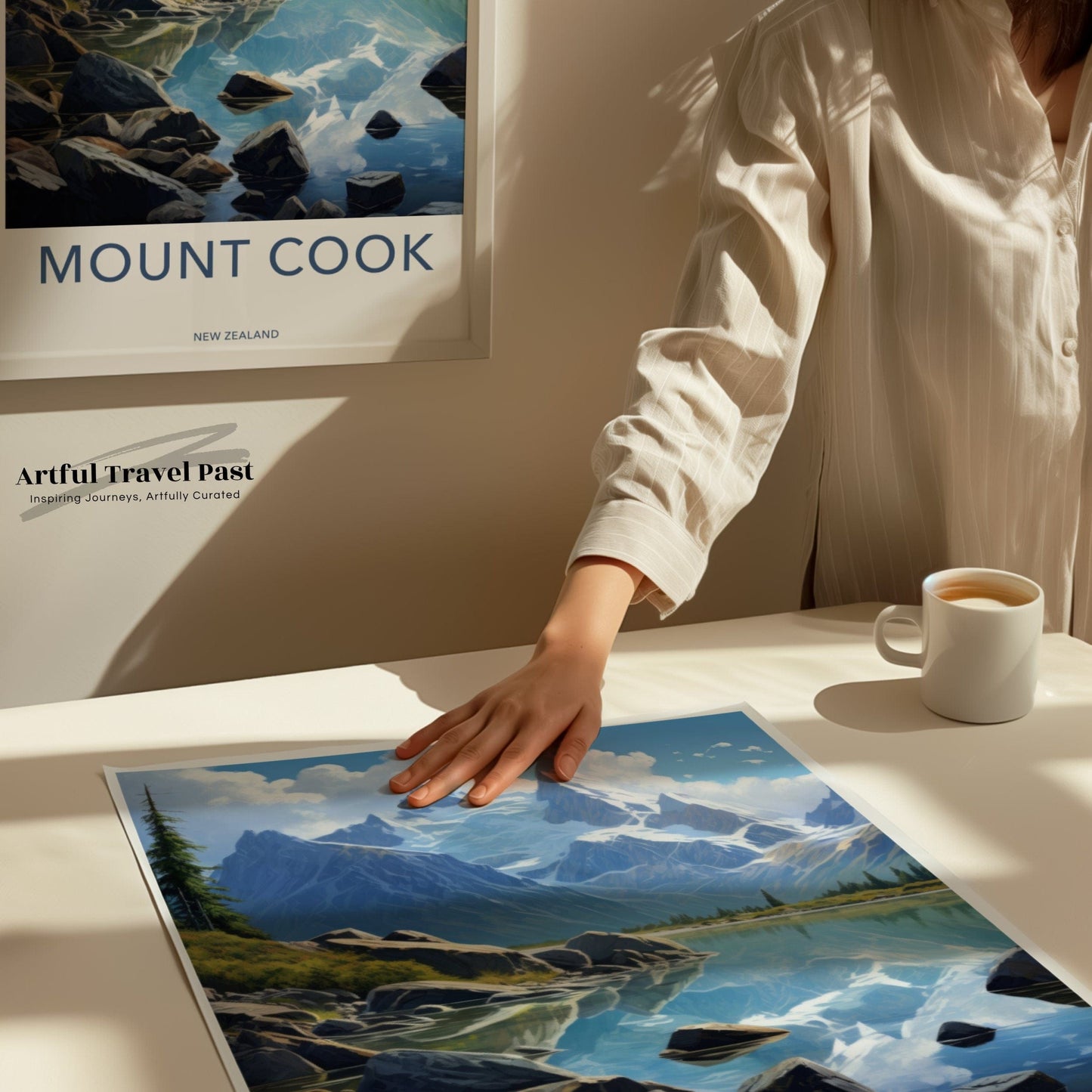 Mount Cook Poster - New Zealand Wall Art
