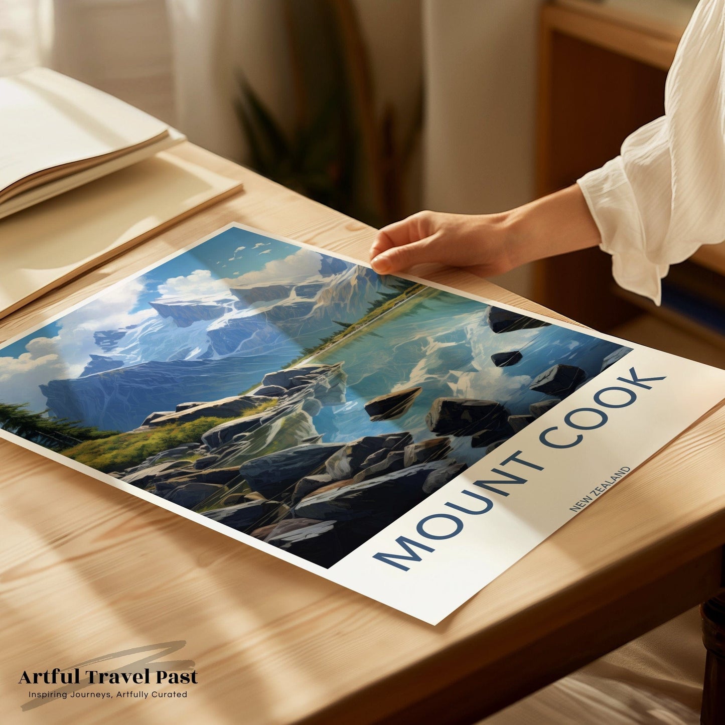 Mount Cook Poster - New Zealand Wall Art