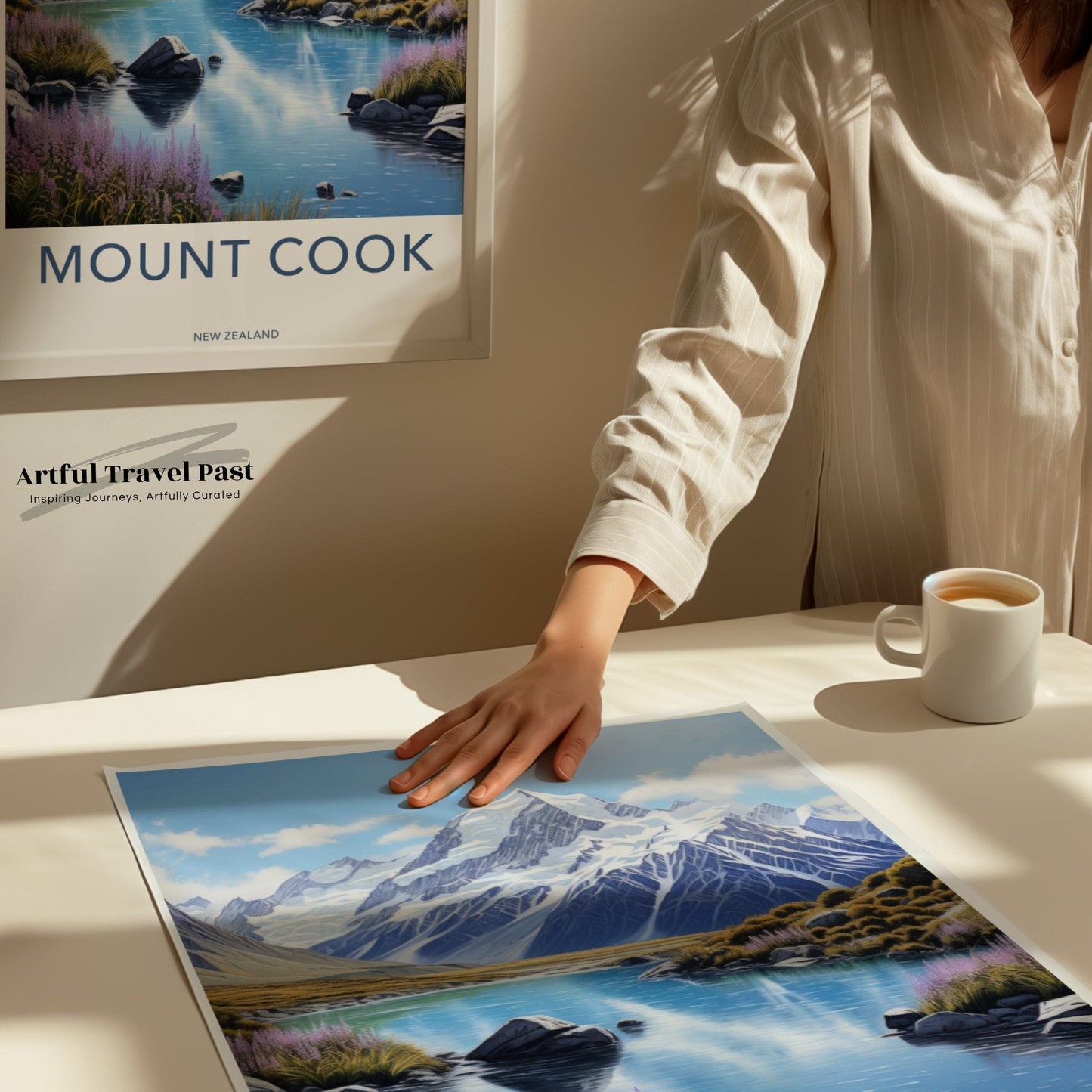 Mount Cook Poster - New Zealand Wall Art