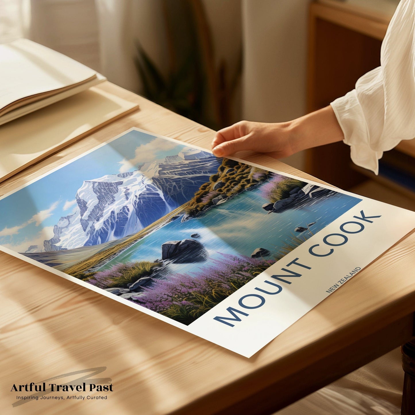 Mount Cook Poster - New Zealand Wall Art