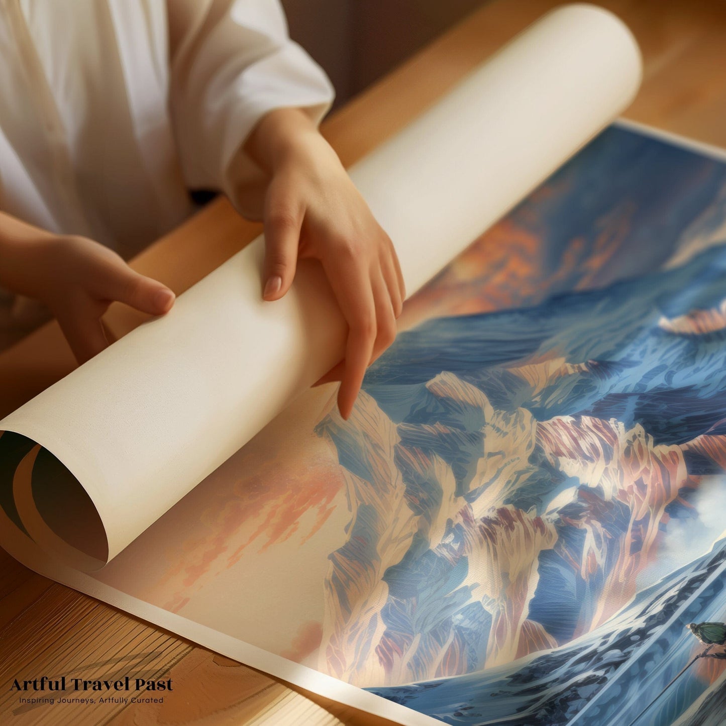 Mount Erebus Poster