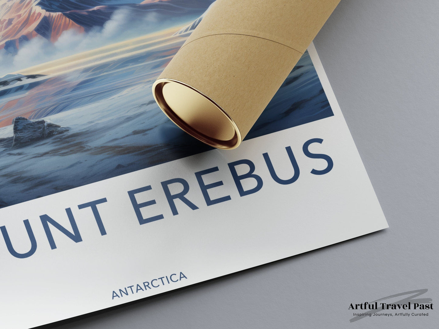 Mount Erebus Poster | Antarctica | Artic Wall Art