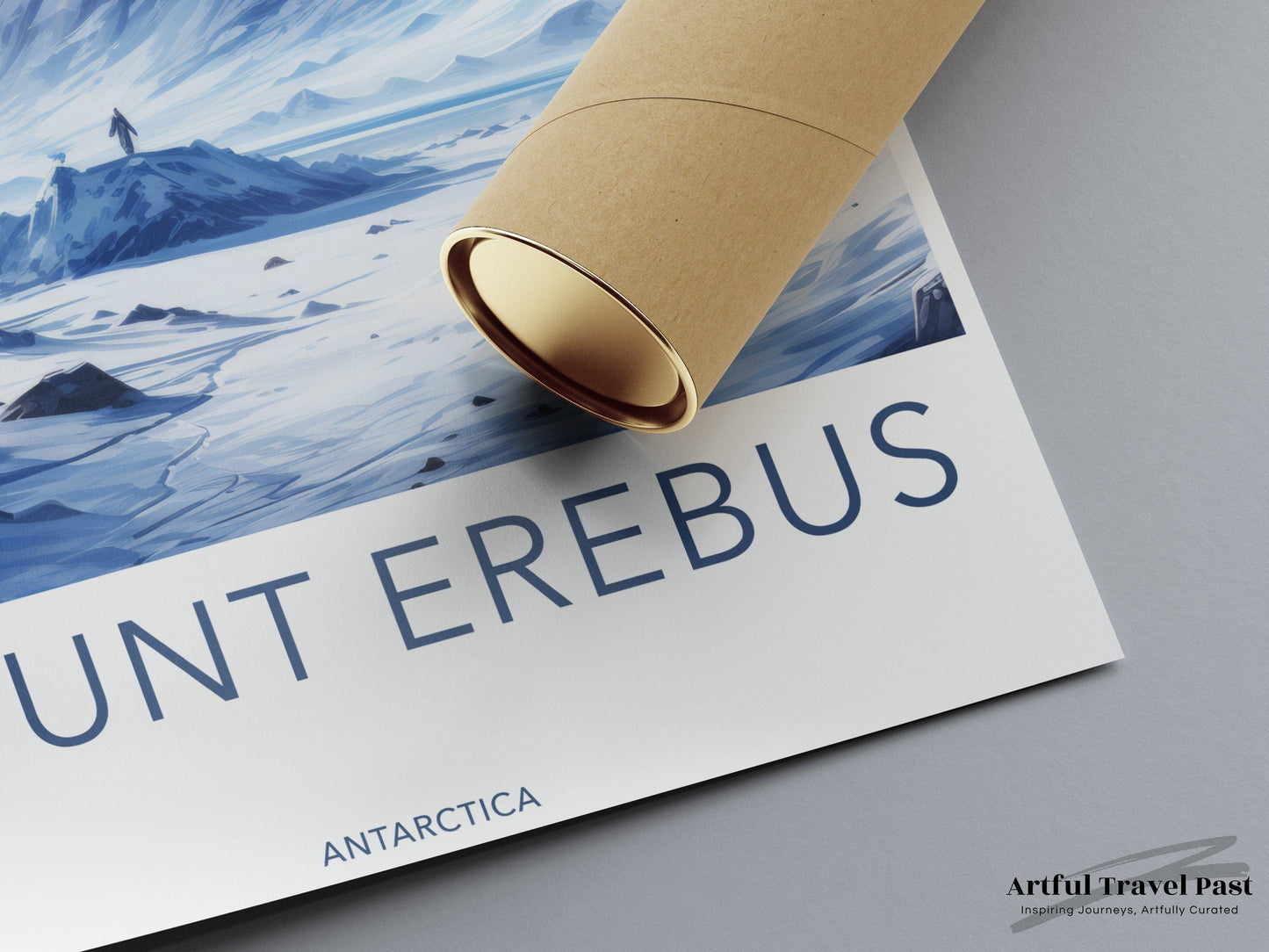 Mount Erebus Poster | Antarctica | Artic Wall Art