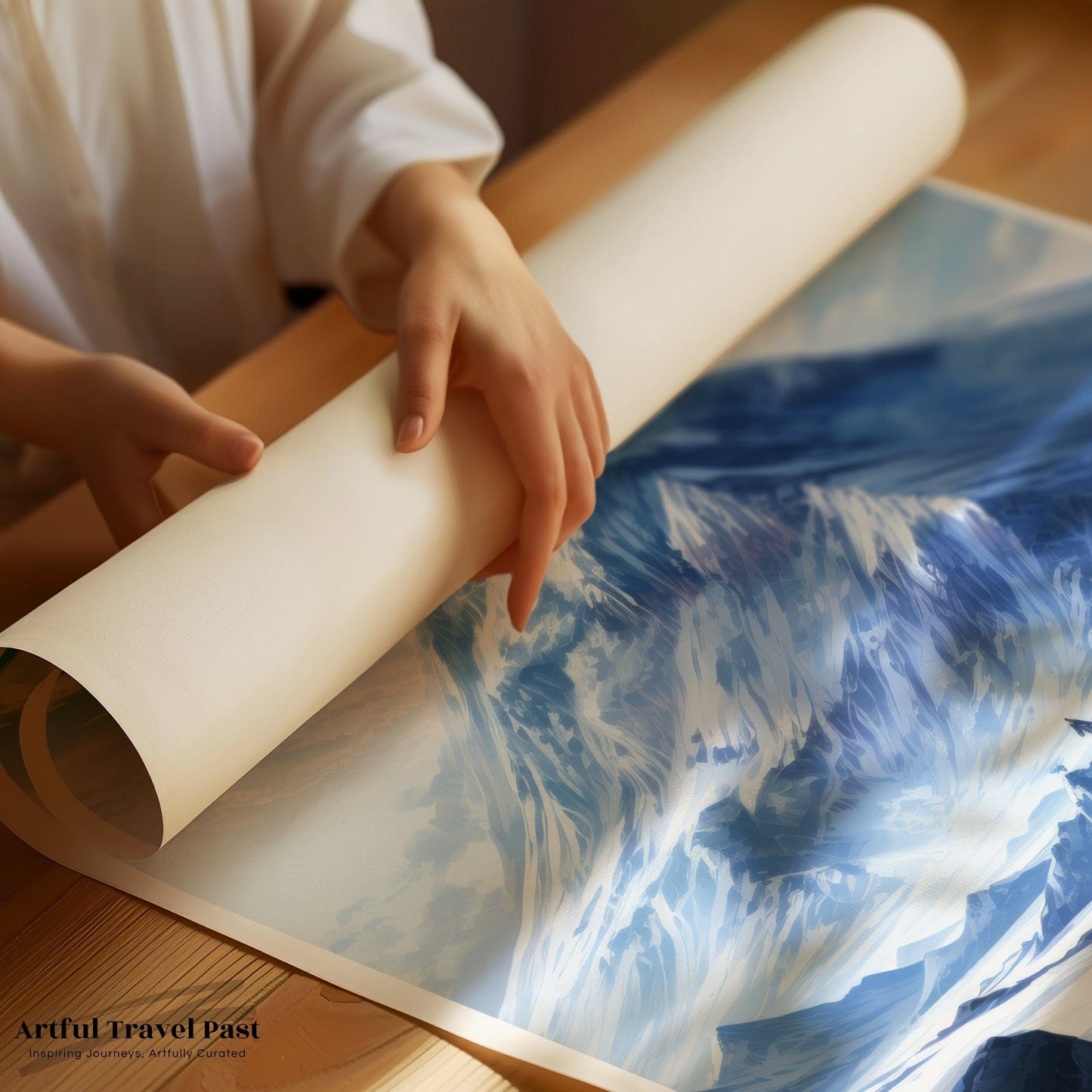 Mount Erebus Poster | Antarctica | Artic Wall Art