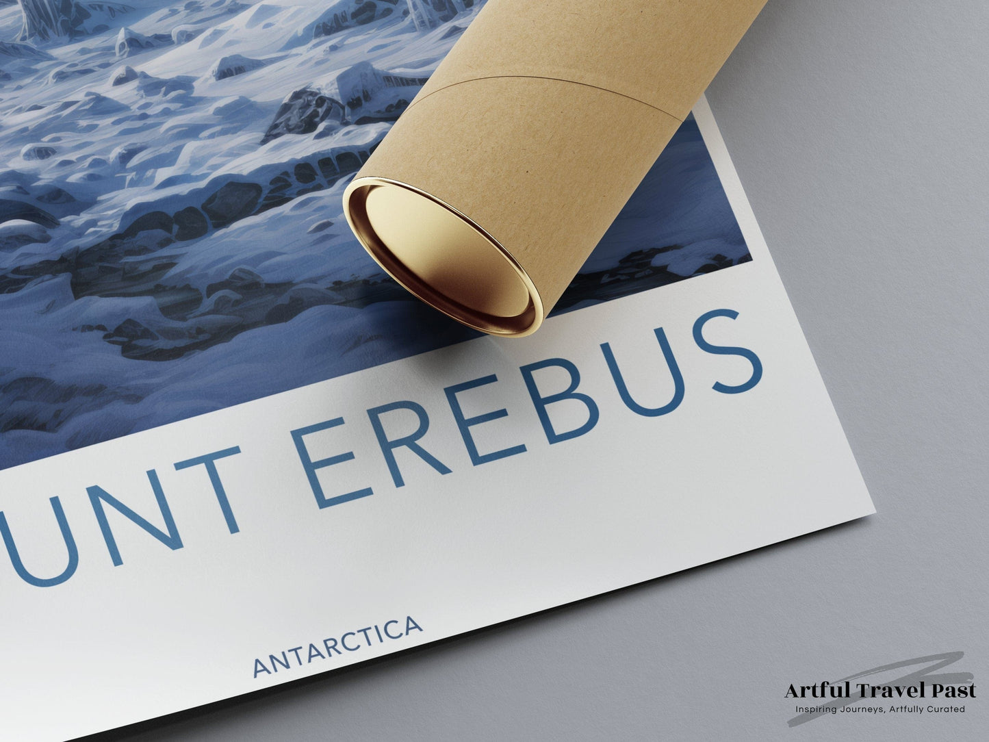 Mount Erebus Poster - Antarctica Wall Art