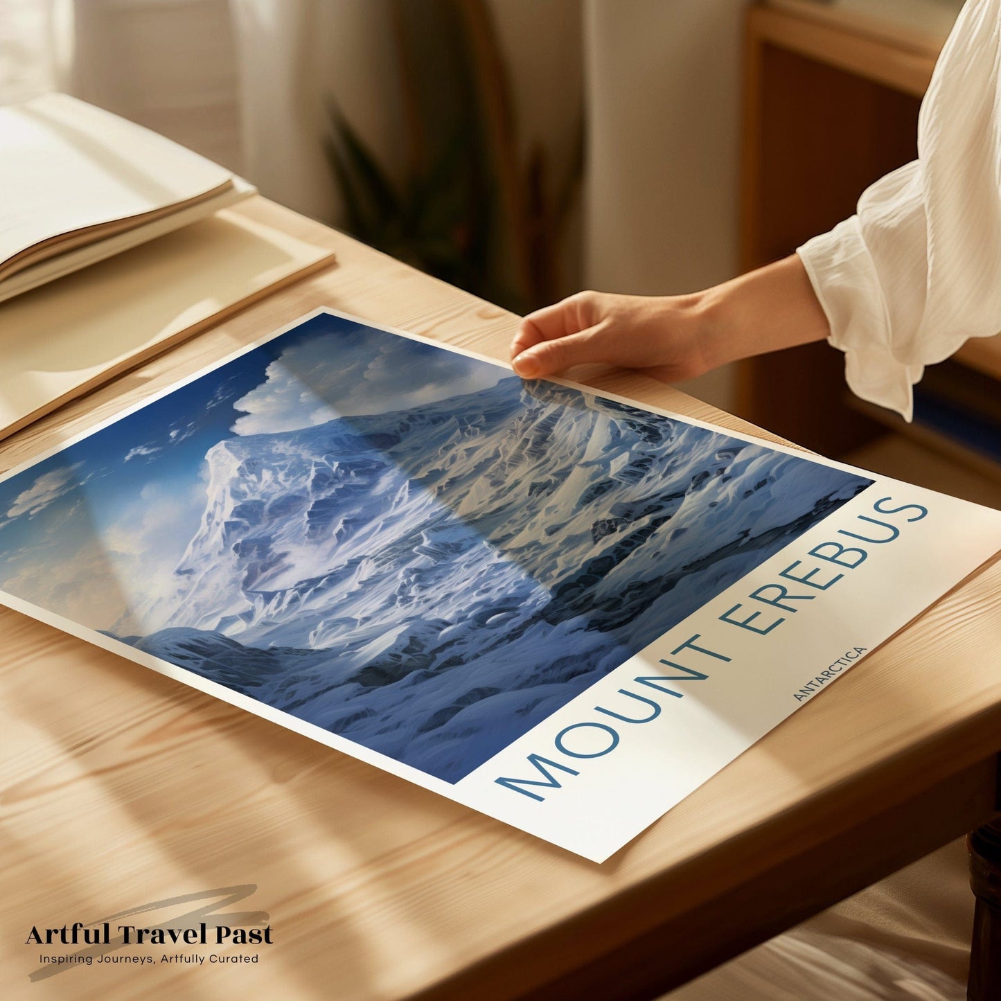 Mount Erebus Poster - Antarctica Wall Art