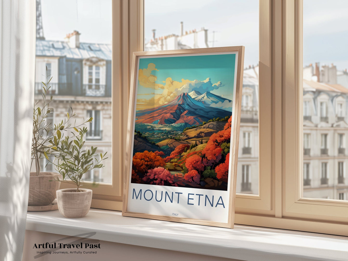 Mount Etna Poster - Italy Wall Art
