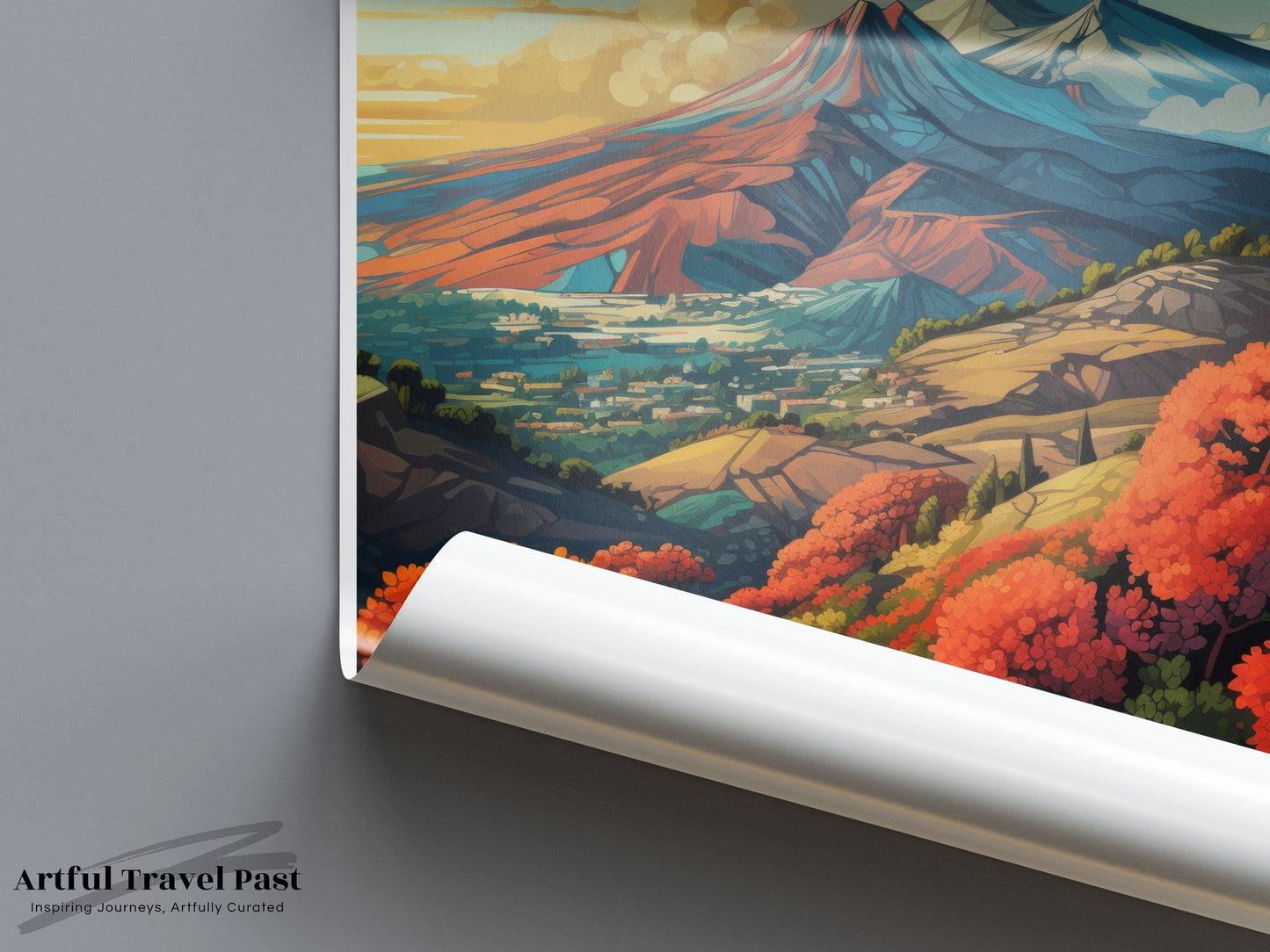 Mount Etna Poster - Italy Wall Art