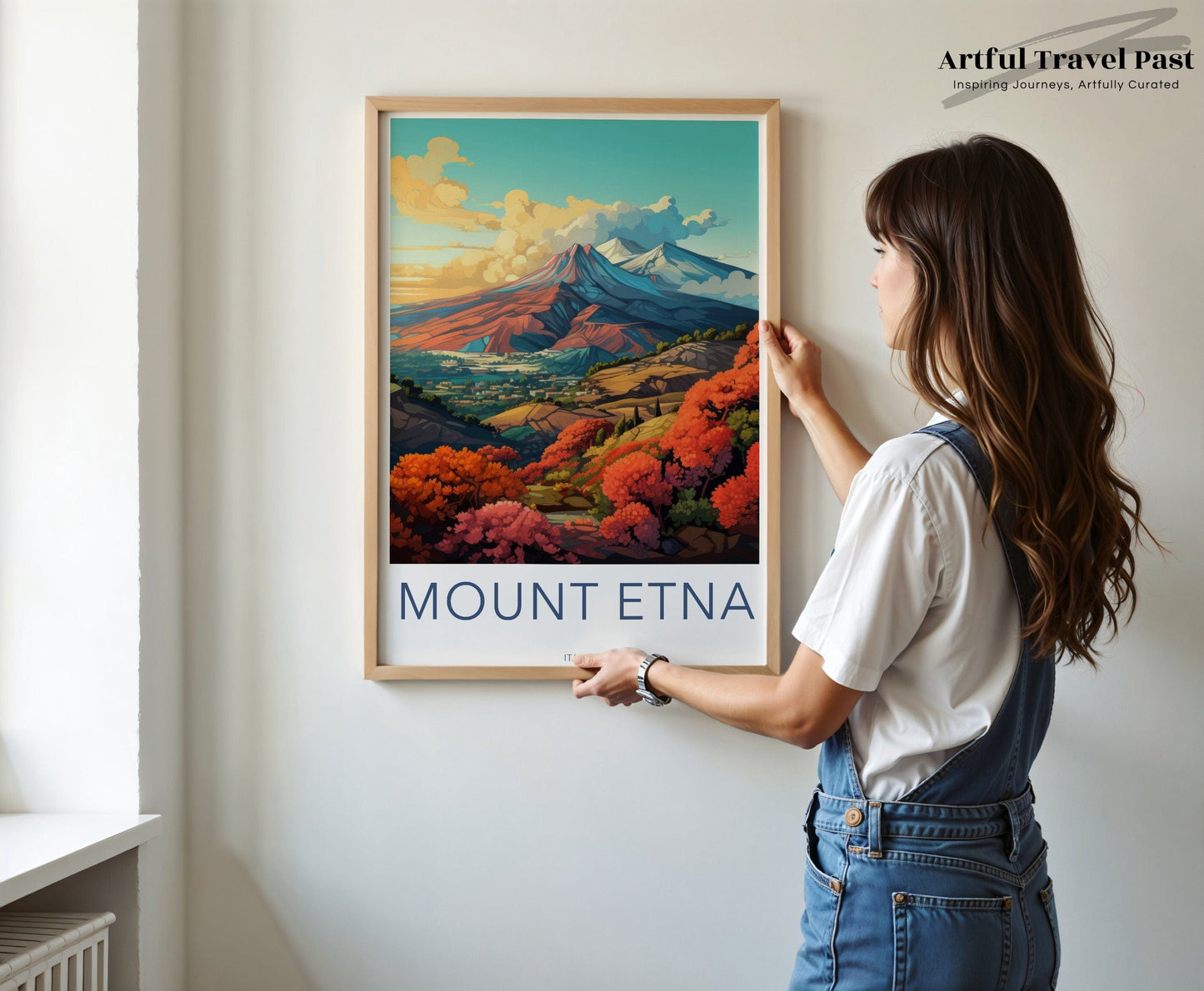 Mount Etna Poster - Italy Wall Art