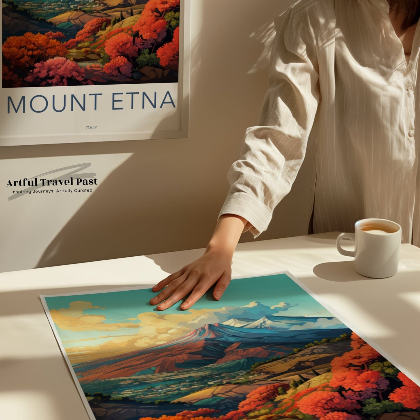 Mount Etna Poster - Italy Wall Art
