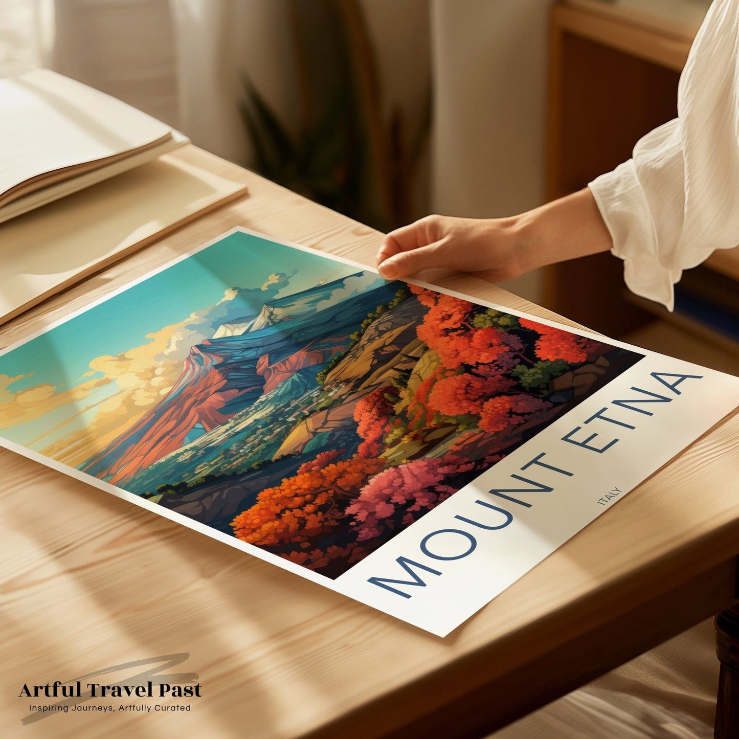 Mount Etna Poster - Italy Wall Art