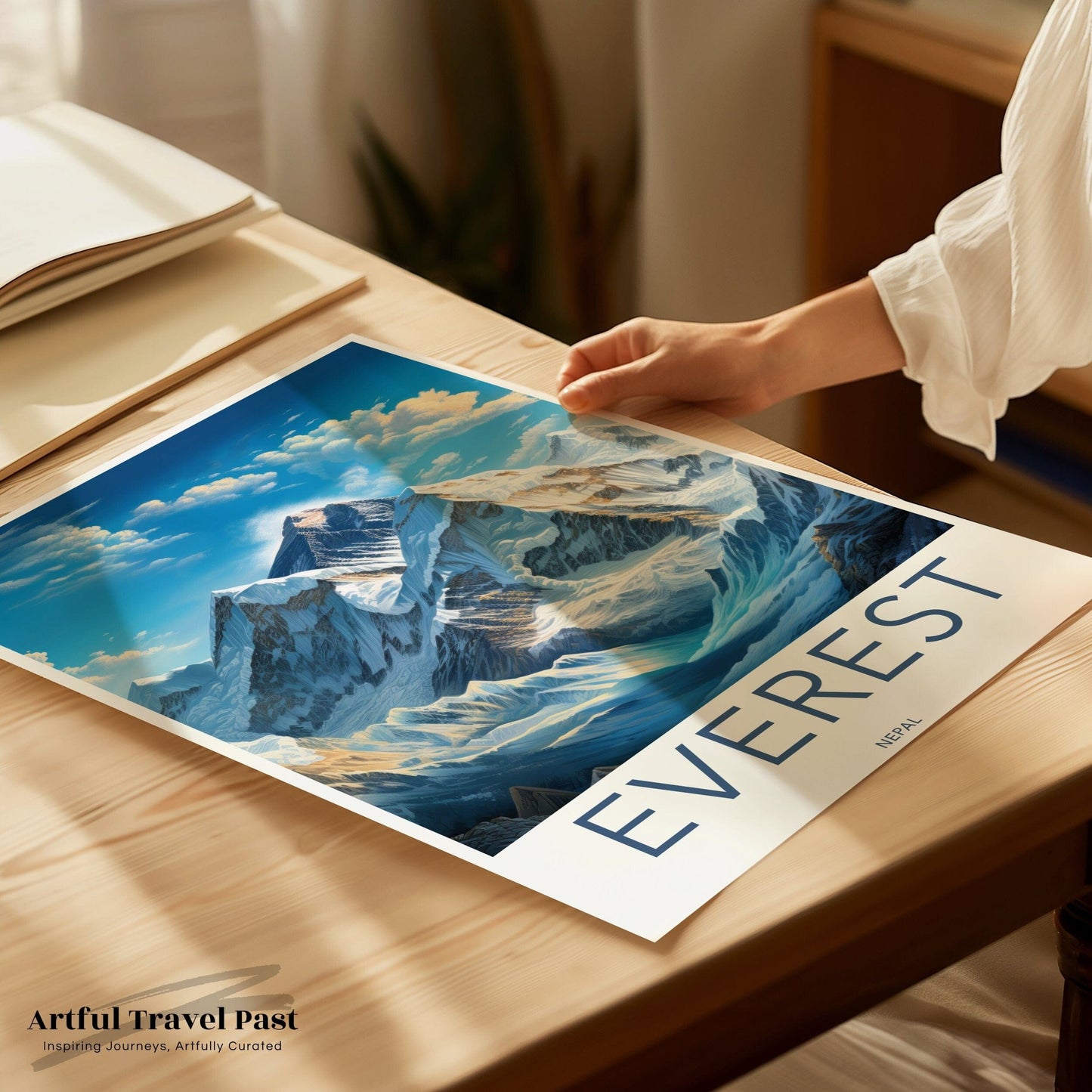Mount Everest Poster - Nepal Wall Art