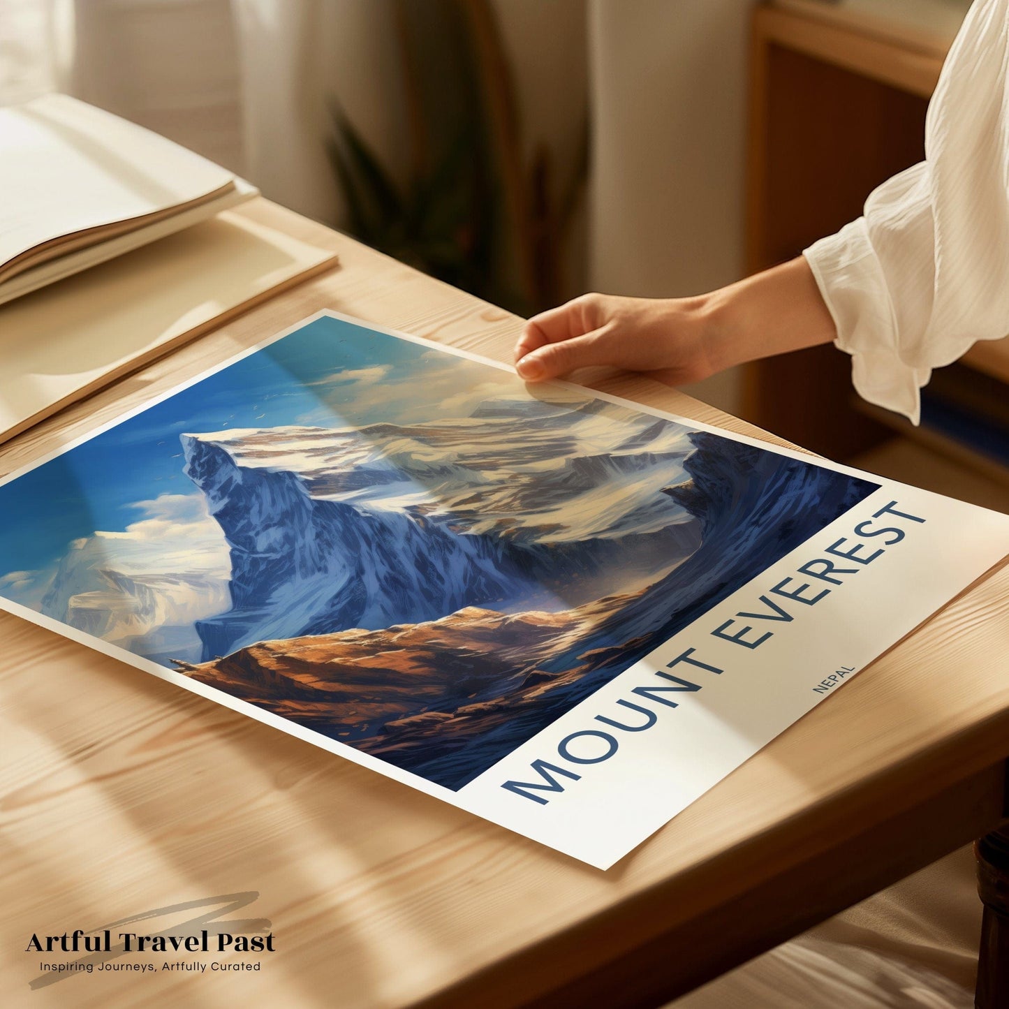 Mount Everest Poster - Nepal Wall Art