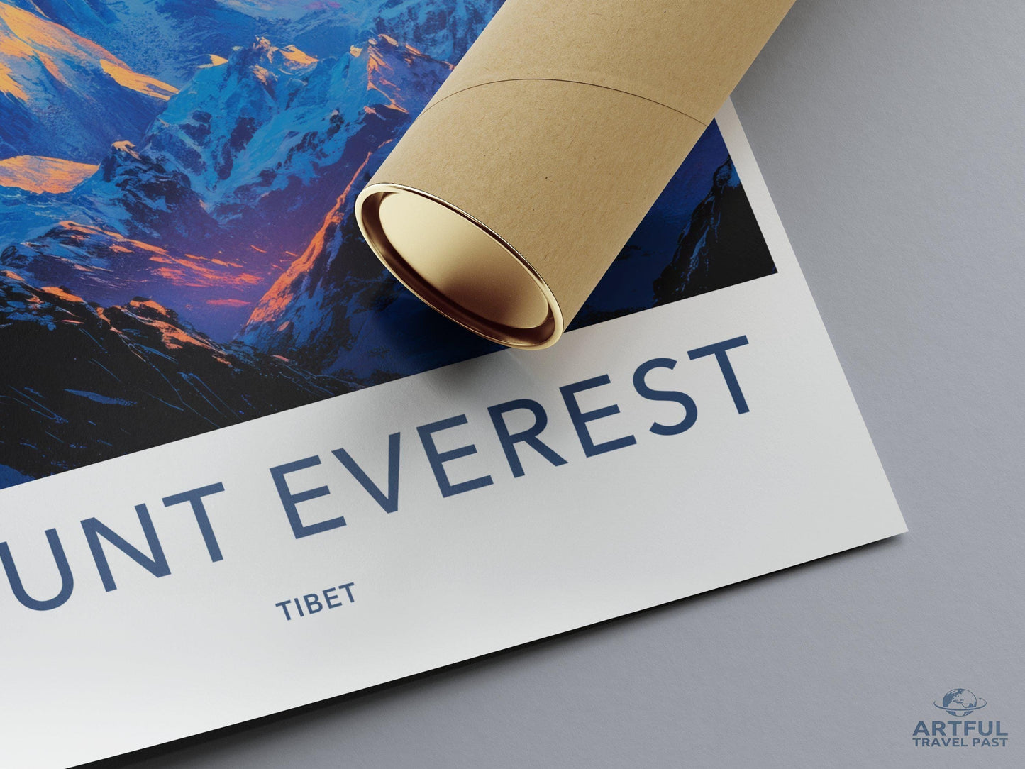 Mount Everest Poster - Tibet Wall Art