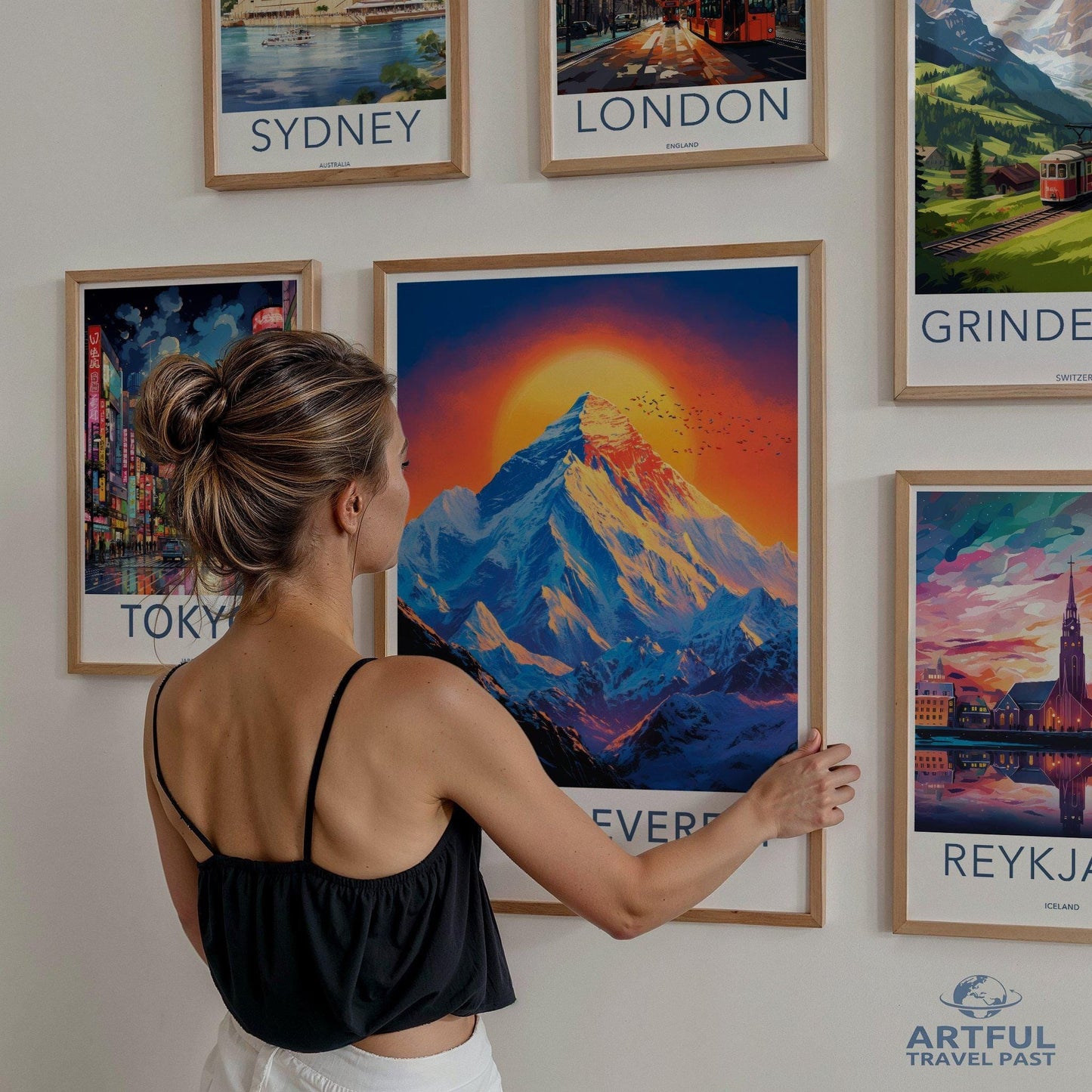 Mount Everest Poster - Tibet Wall Art