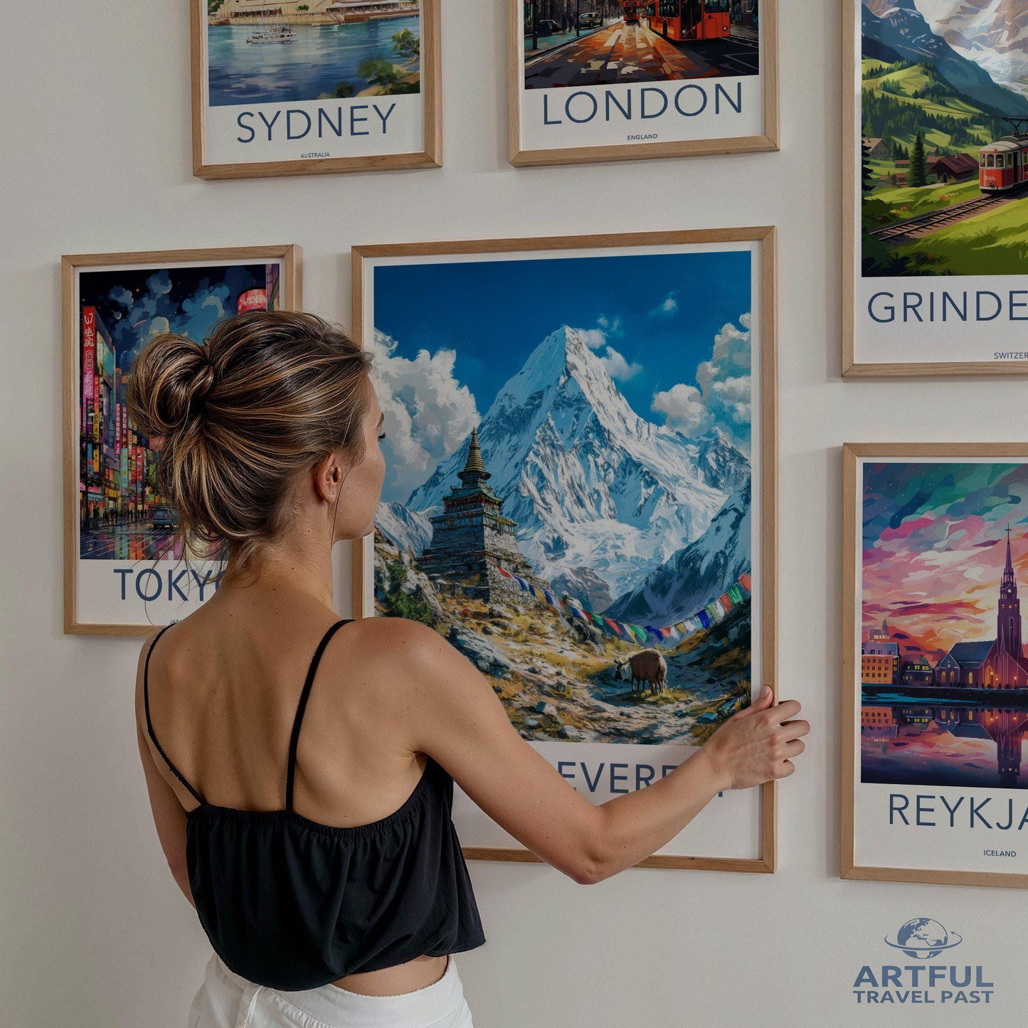 Mount Everest Poster - Tibet Wall Art