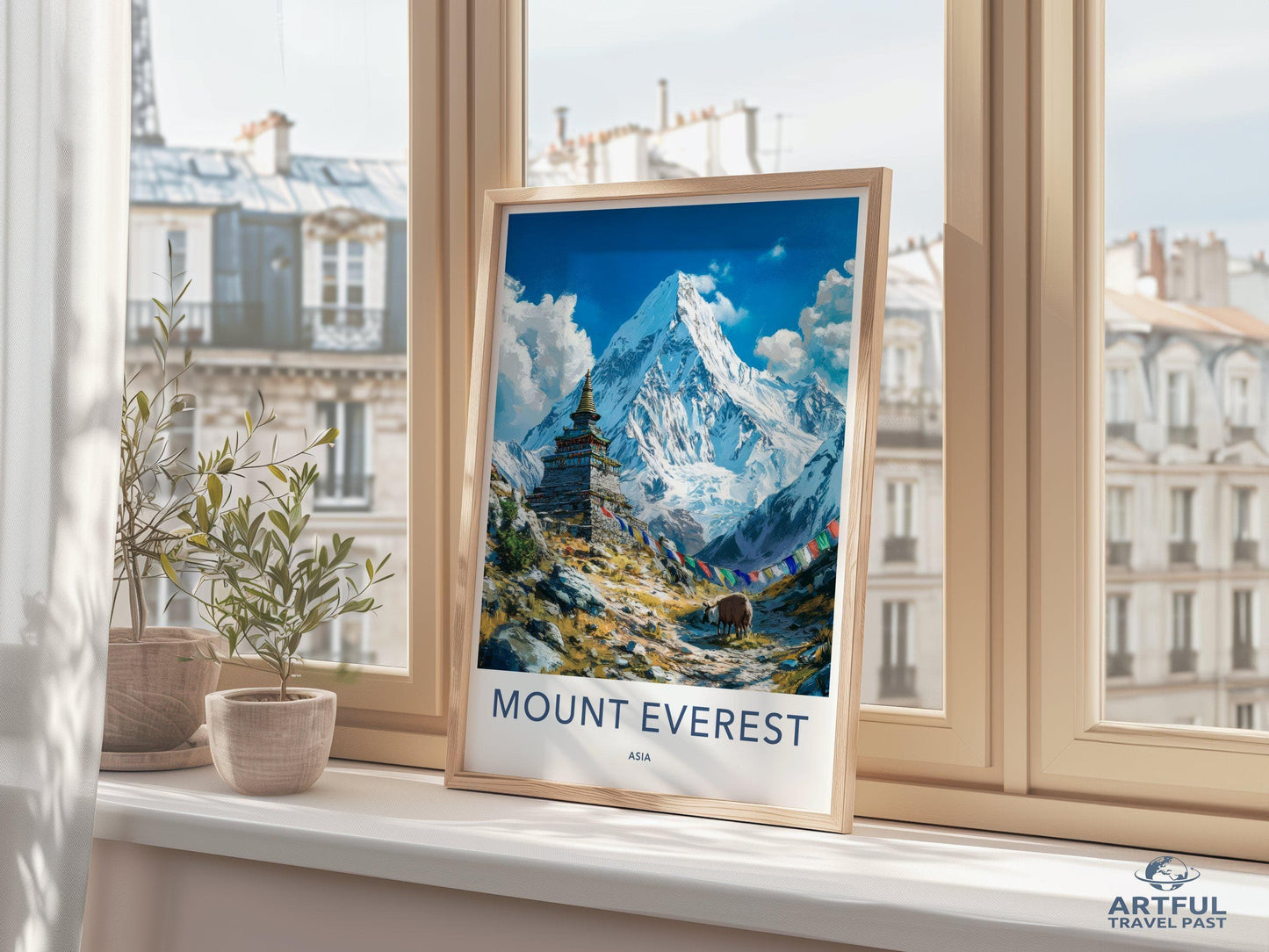 Mount Everest Poster - Tibet Wall Art