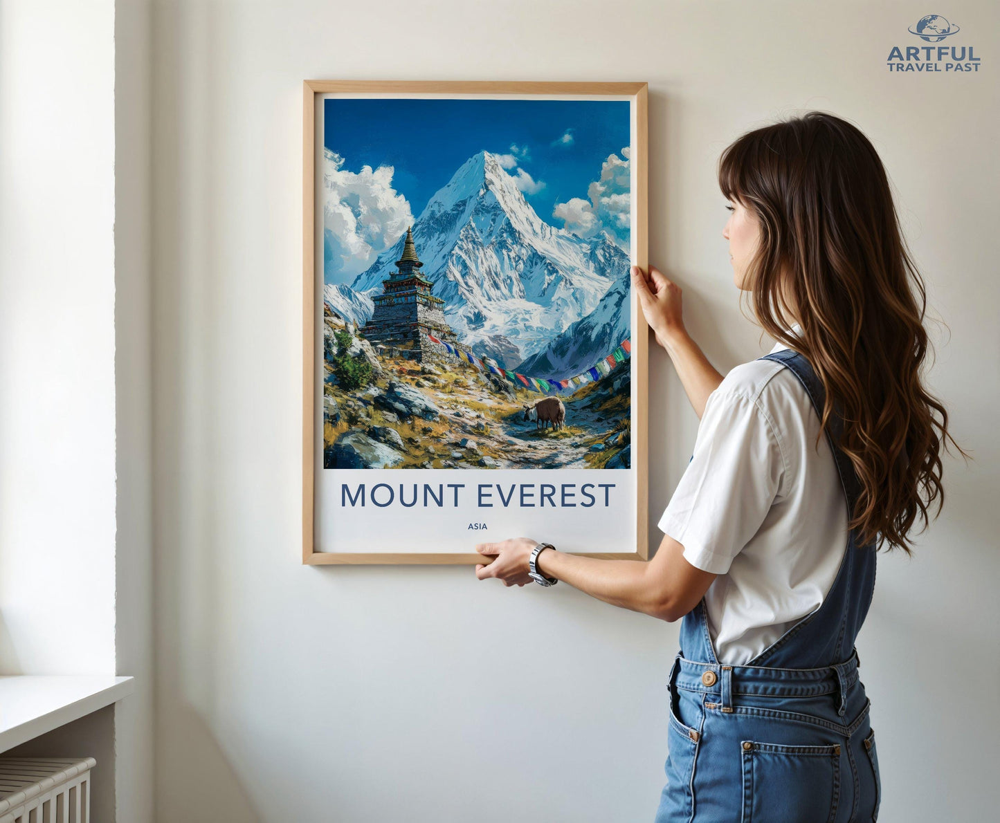 Mount Everest Poster - Tibet Wall Art