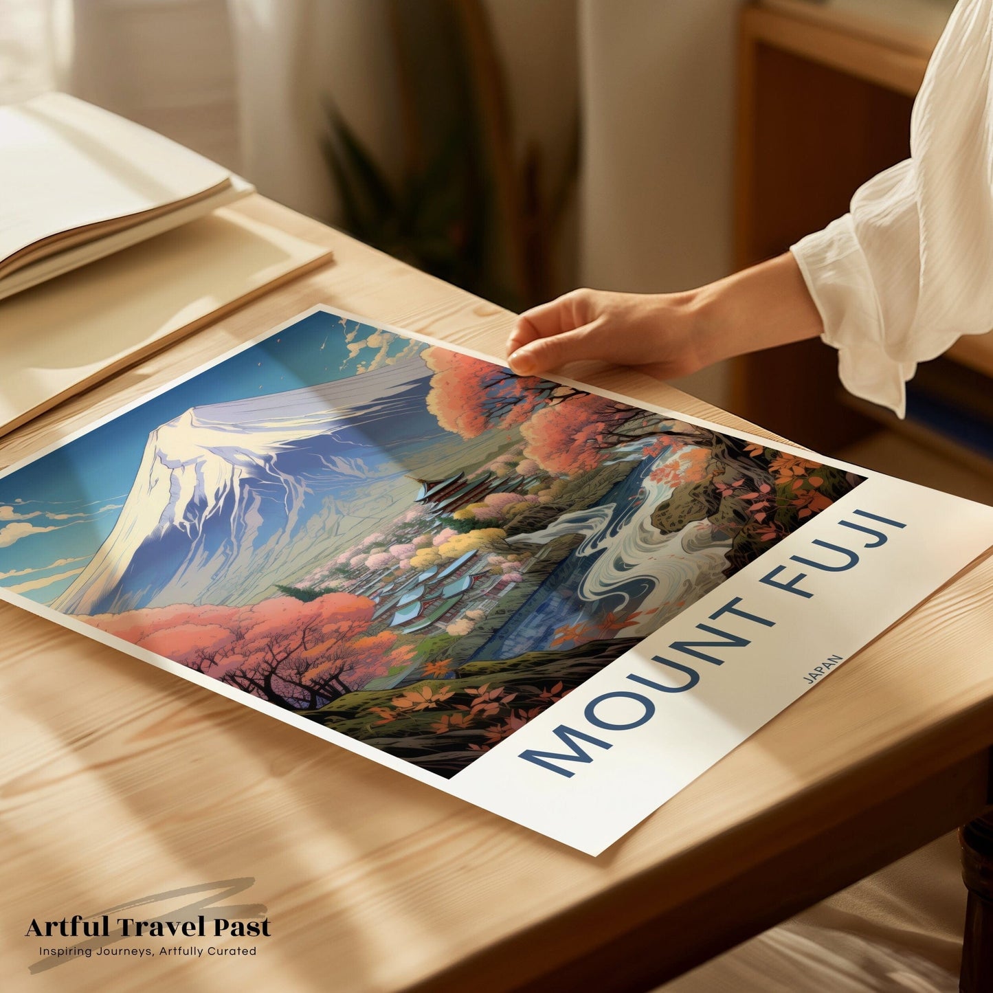 Mount Fuji Poster | Japan Wall Art | Asia Decor